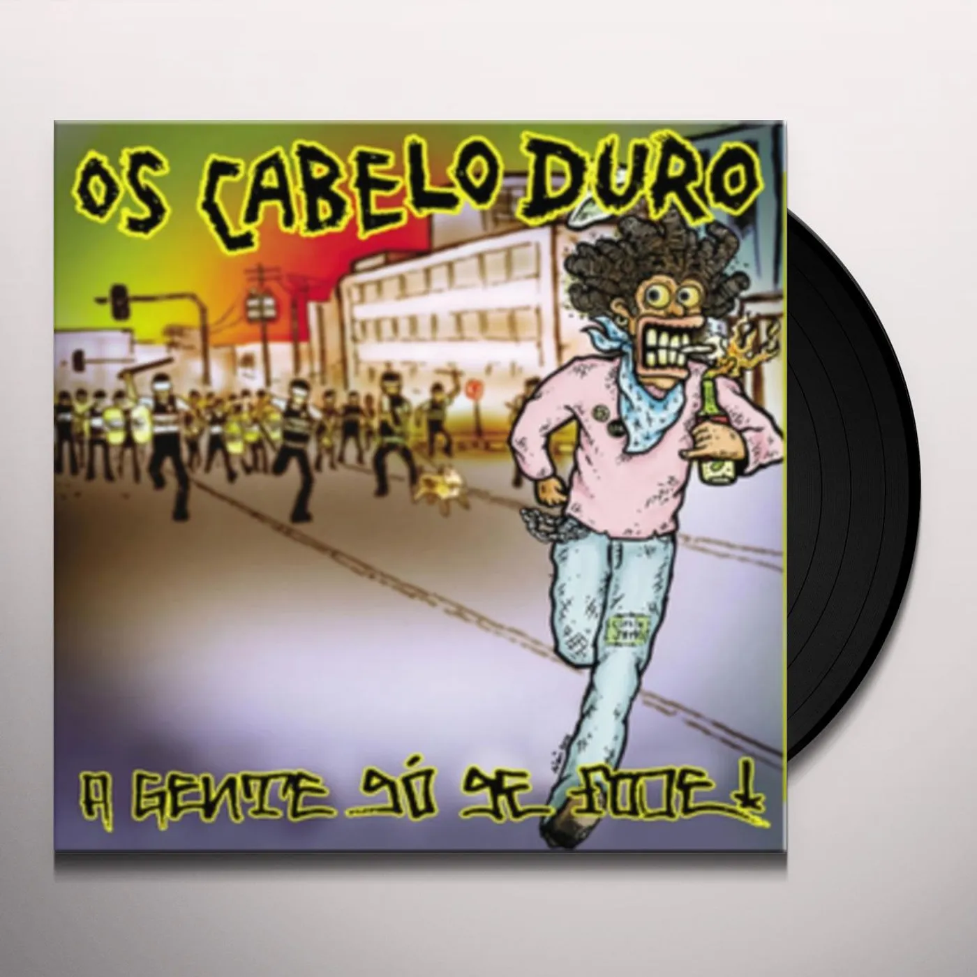 Os Cabelo Duro GENTE SO SE FODE Vinyl Record
