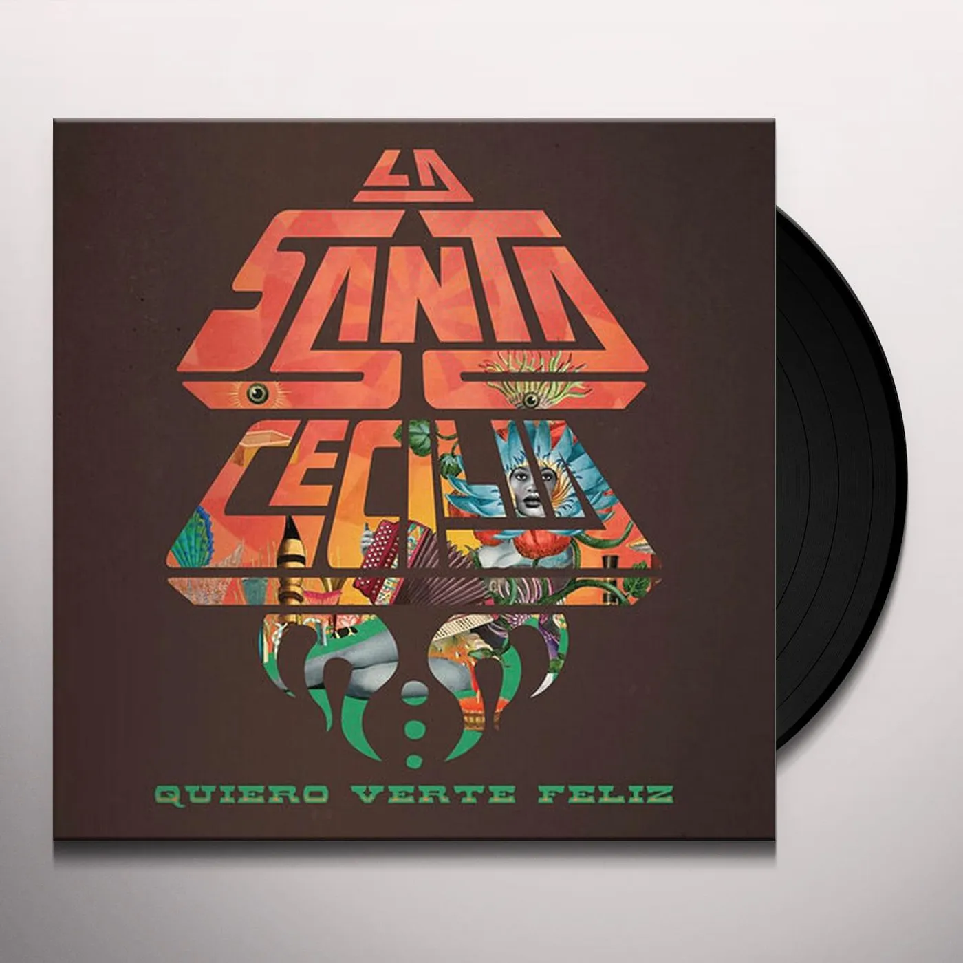 Santa Cecilia QUIERO VERTE FELIZ Vinyl Record