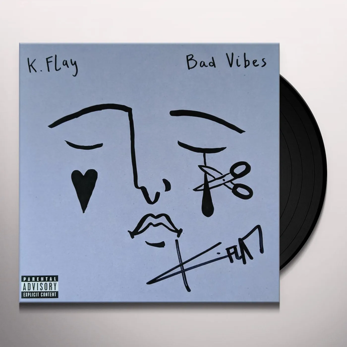 K.Flay BAD VIBES / GOOD NEWS Vinyl Record