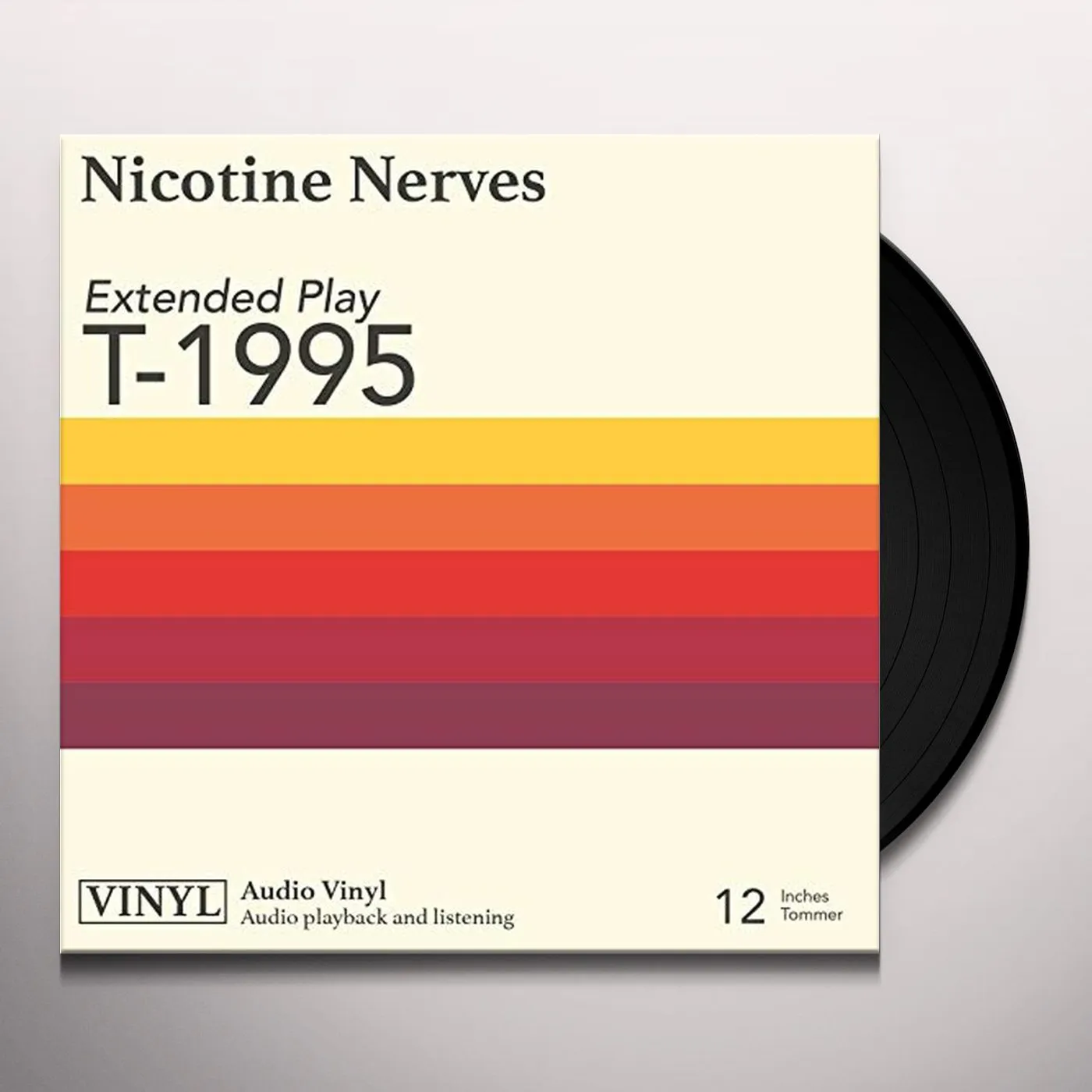 Nicotine Nerves 1995 Vinyl Record
