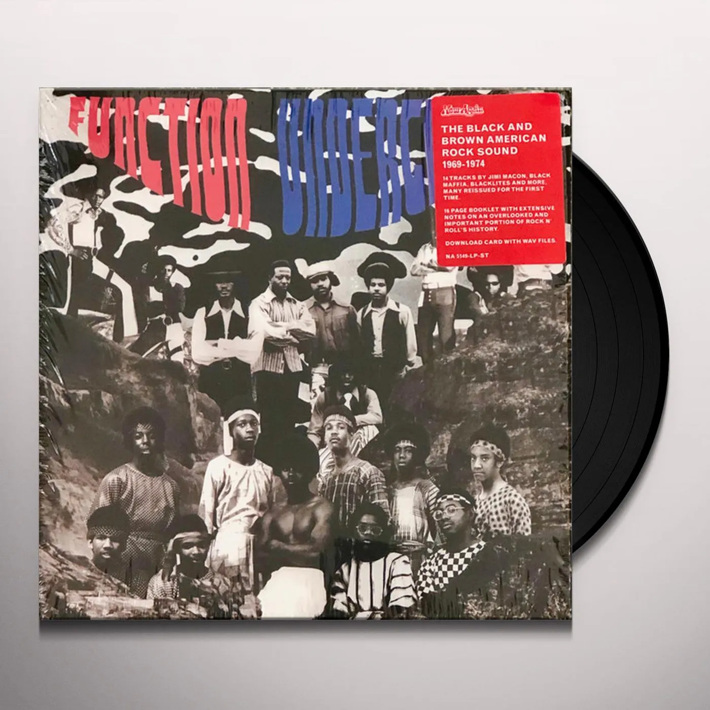 Various Artists  FUNCTION UNDERGROUND: BLACK & BROWN AMERICAN ROCK SOUND 1969-1974 Vinyl Record