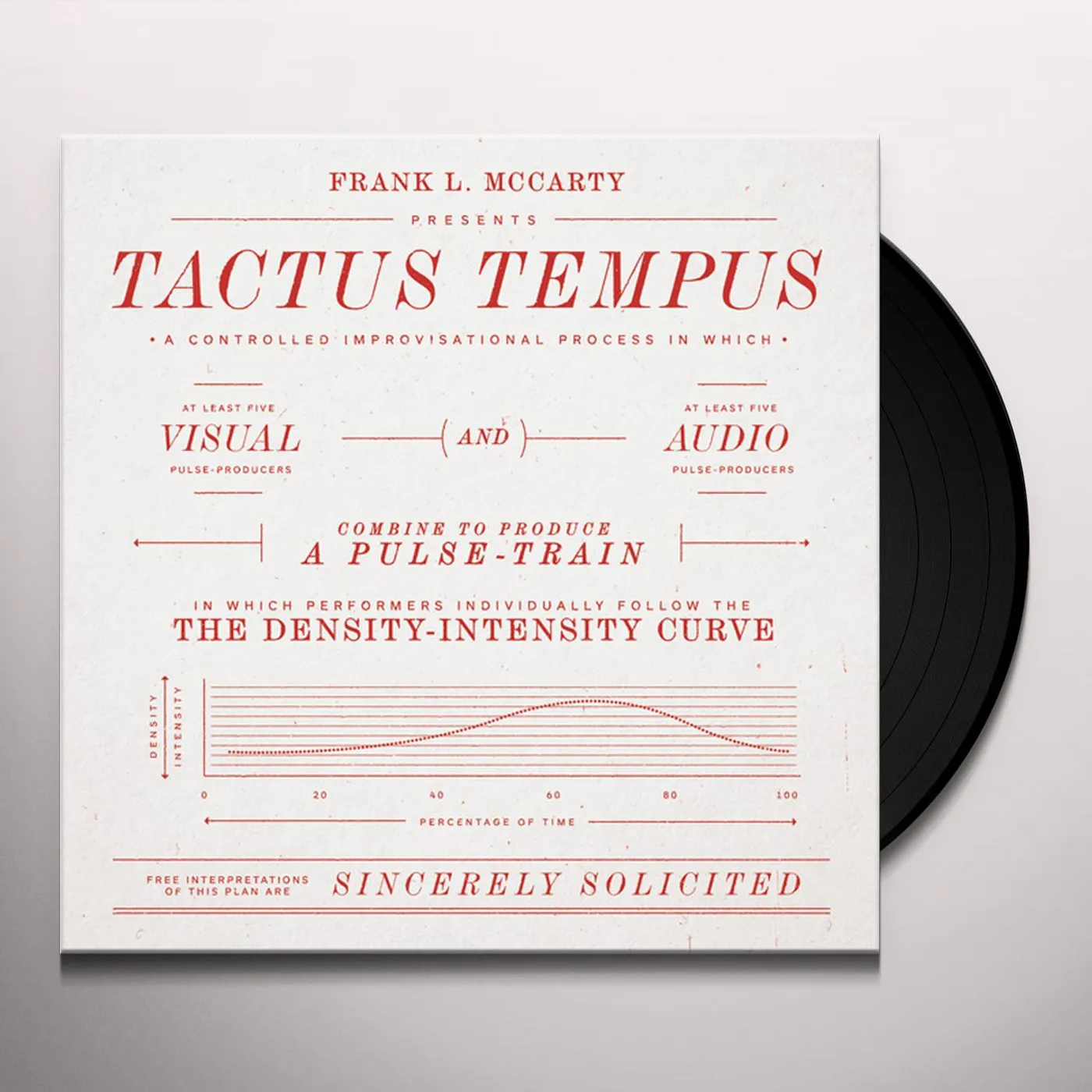 A Pulse Train Tactus Tempus Vinyl Record