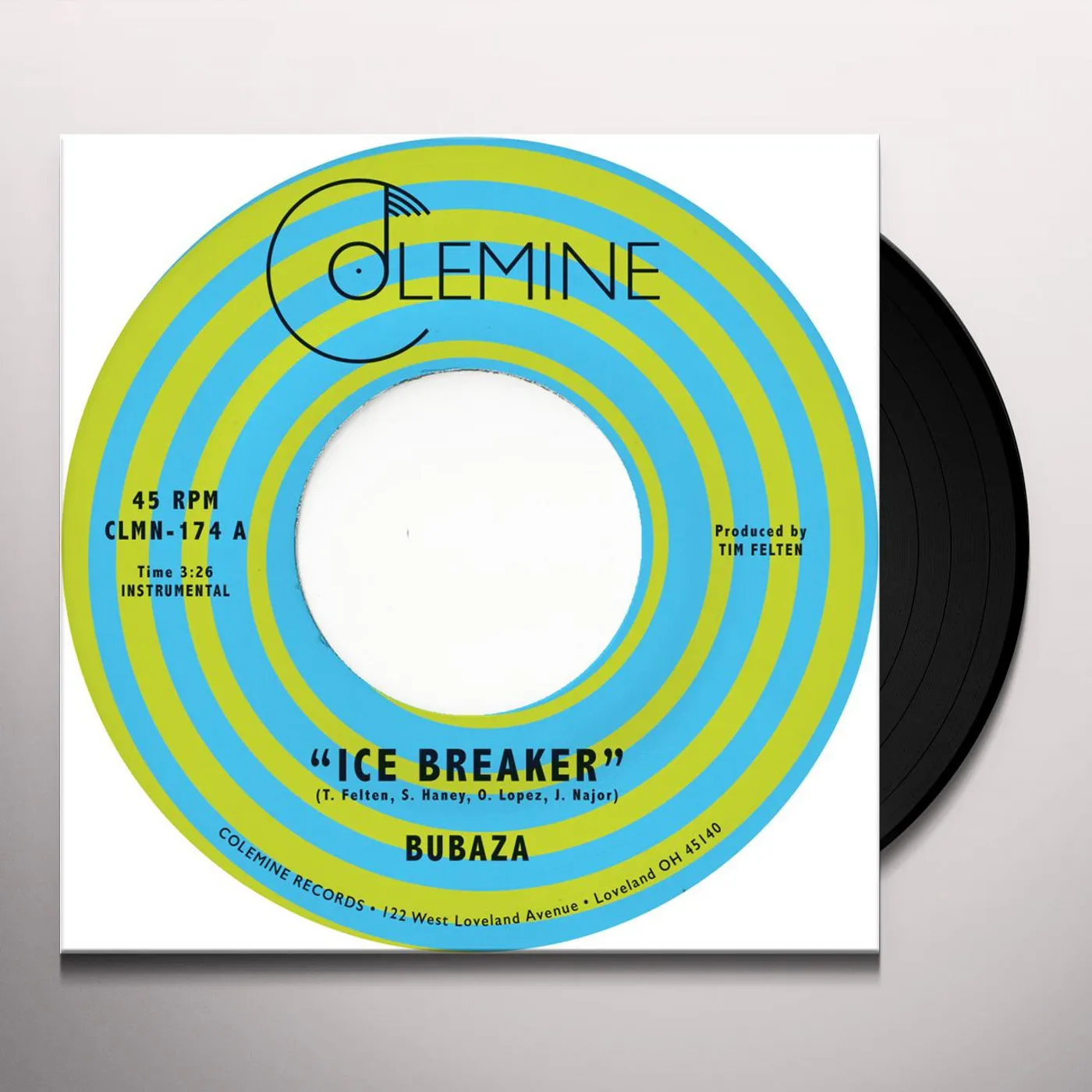 Bubaza Ice Breaker Vinyl Record