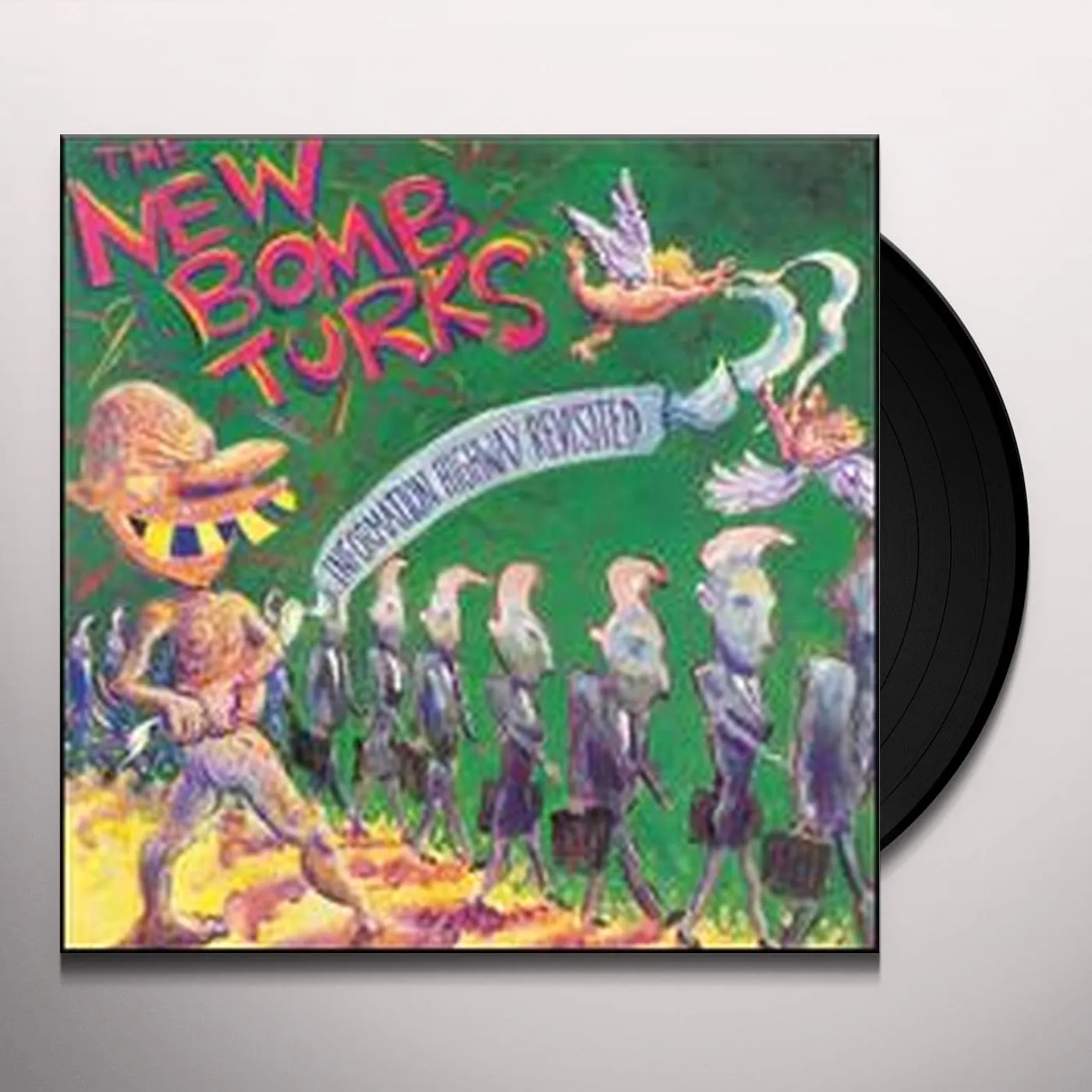 THE NEW BOMB TURKS レコード New Bomb Turks – Switchblade Tongues, Butterknife Brains