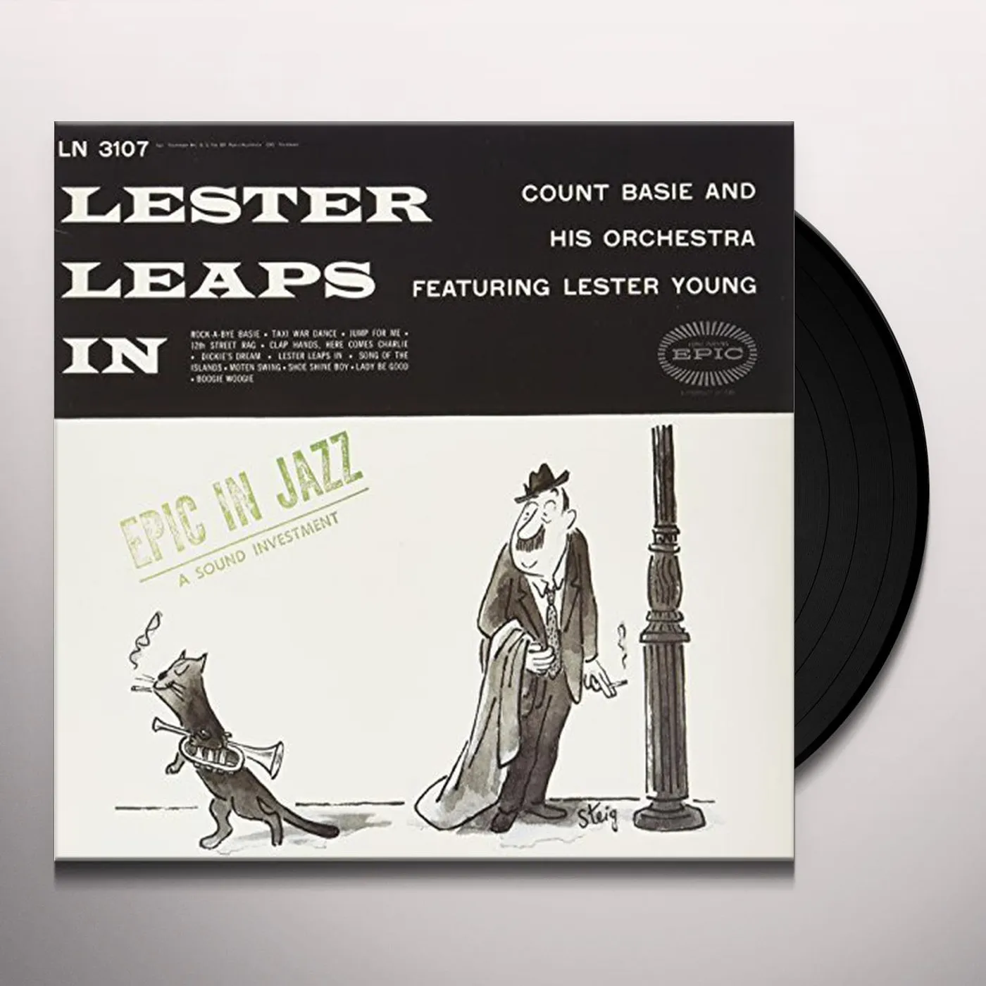 Lester Young Lester Leaps In Vinyl Record