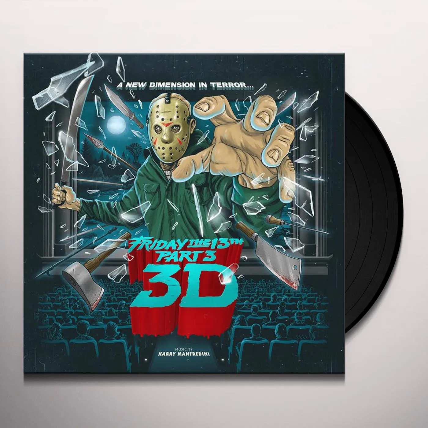 Harry Manfredini FRIDAY THE 13TH PART 3 / O.S.T. Vinyl Record - 180 Gram Pressing, Deluxe Edition