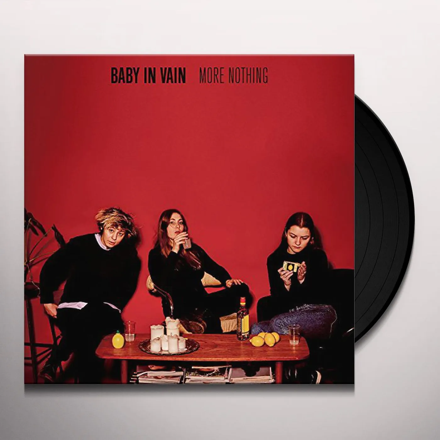 Baby In Vain MORE NOTHING Vinyl Record