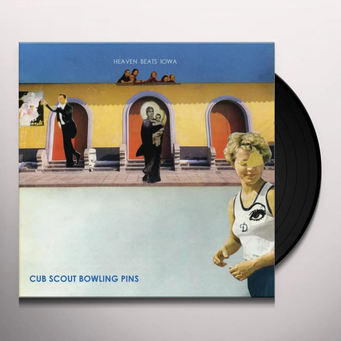 Cub Scout Bowling Pins HEAVEN BEATS IOWA Vinyl Record