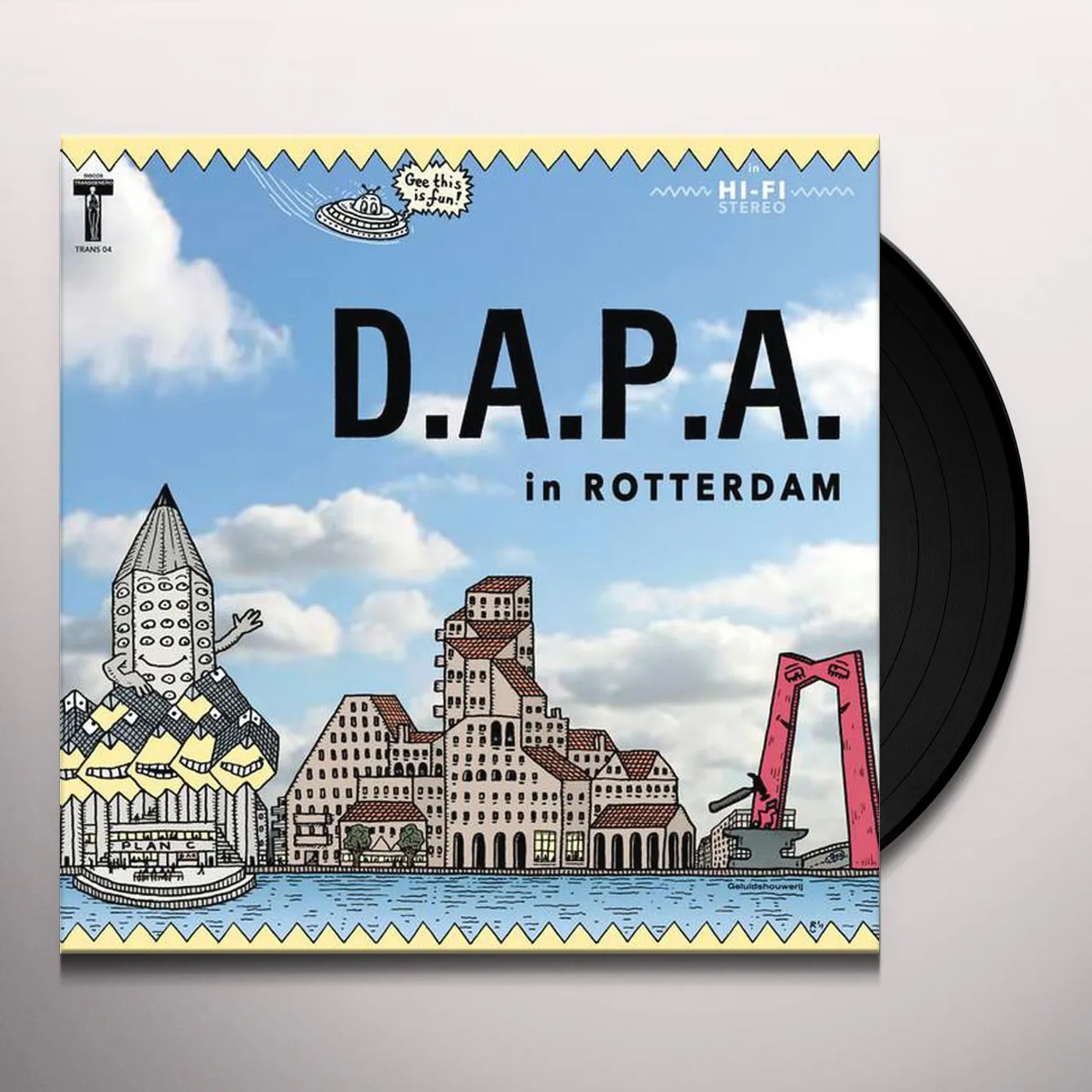 Geluidshouwerij / How To Get Rich In Rotterdam D.A.P.A. / OEFENING KUNSTBAARDT IN ROTTERDAM Vinyl Record
