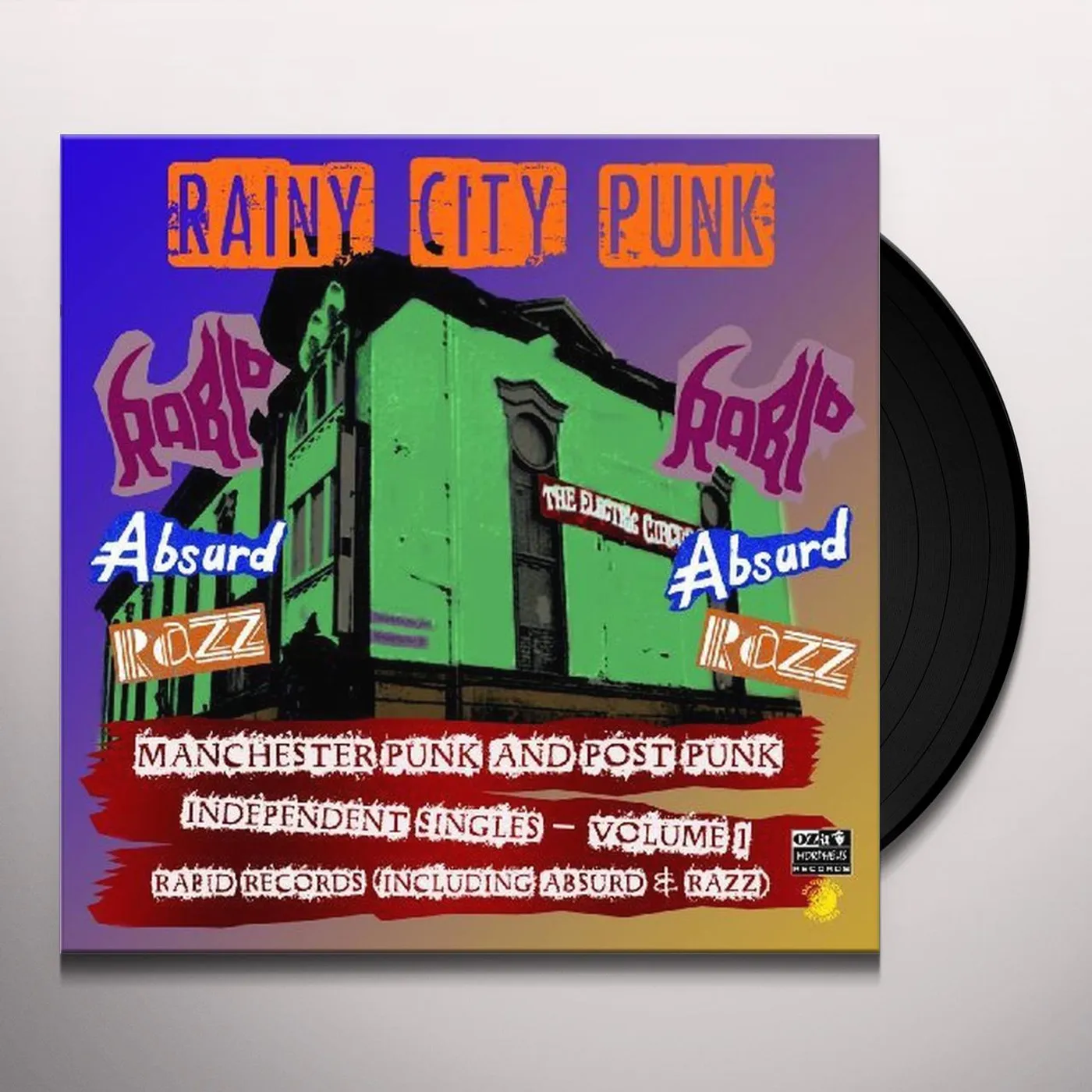 Various Artists Rainy City Punks (Manchester P Unk & Pos Vinyl Record