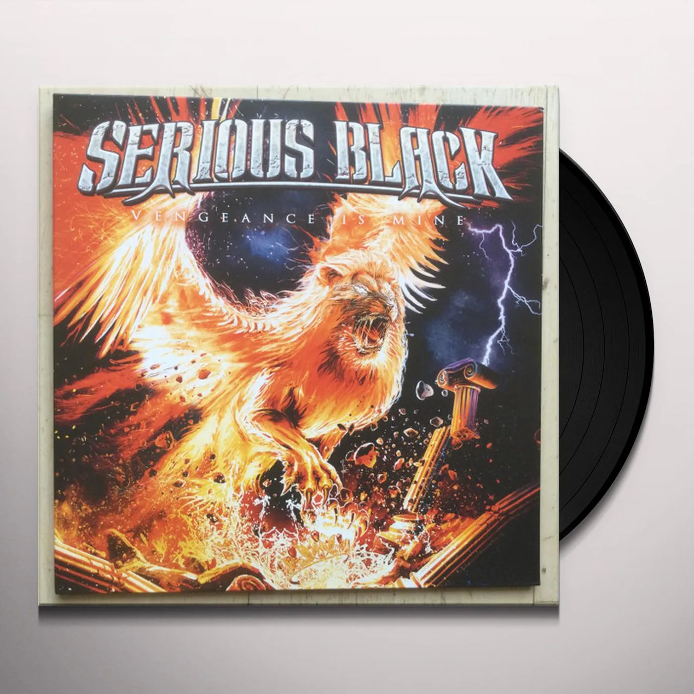 Serious Black Vengeance Is Mine Vinyl Record
