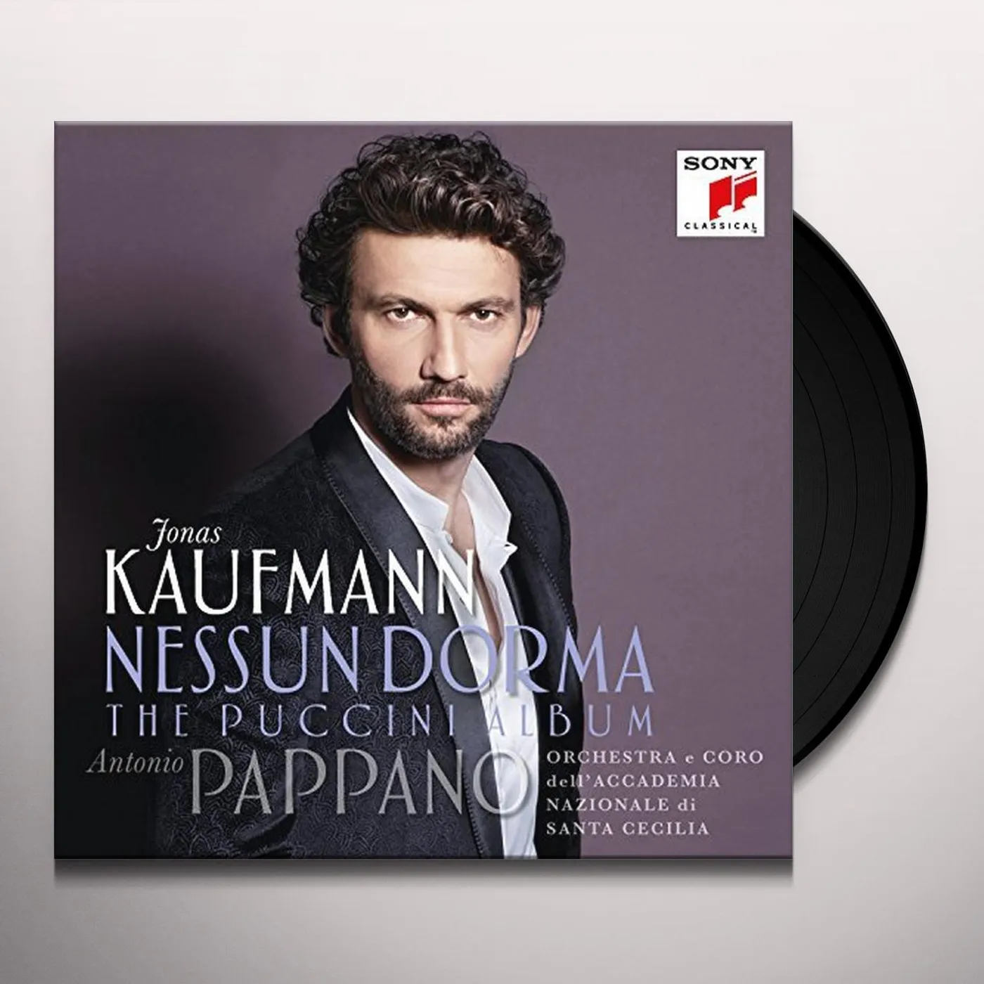 Jonas Kaufmann NESSUN DORMA: THE PUCCINI ALBUM Vinyl Record - Gatefold Sleeve
