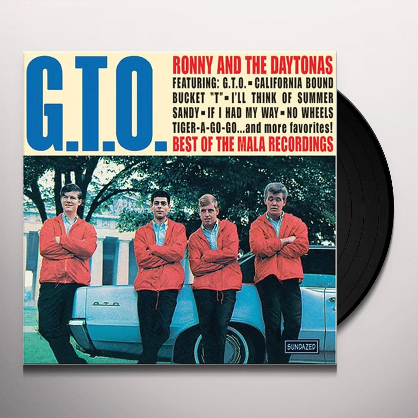 Ronny & The Daytonas GTO: THE BEST OF Vinyl Record