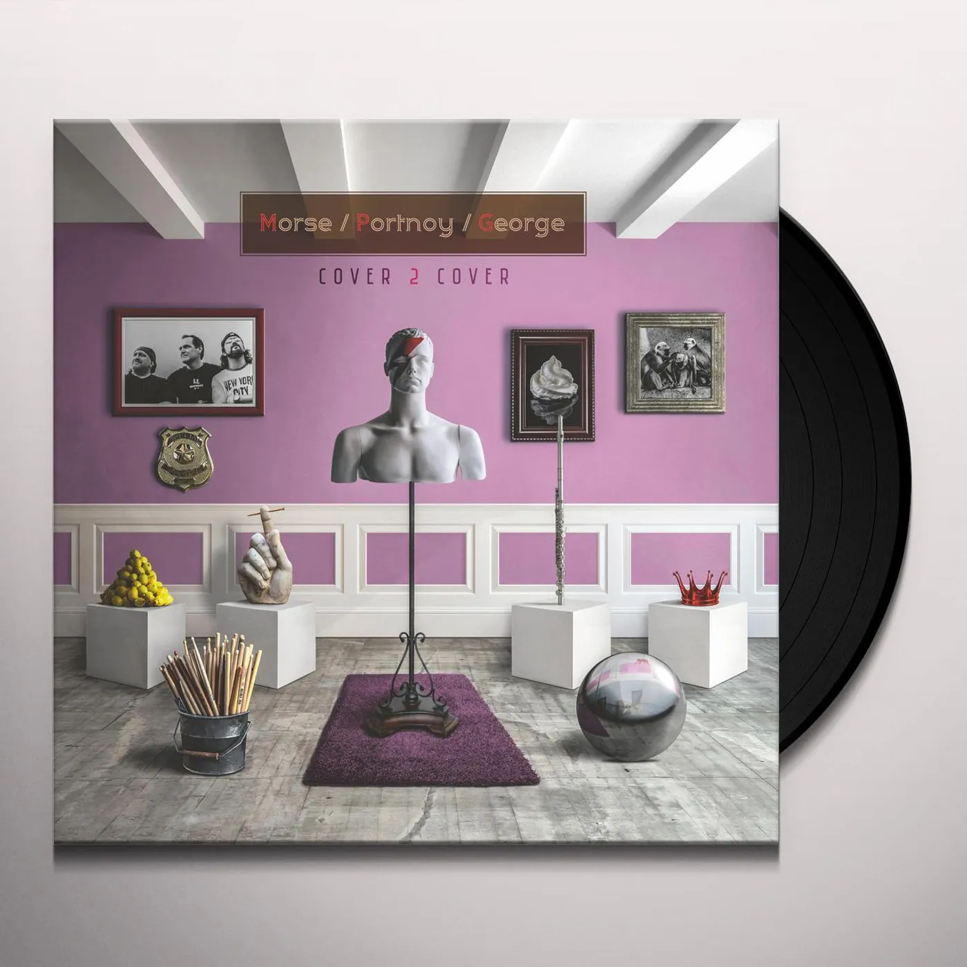 Morse/Portnoy/George Cover 2 Cover Vinyl Record