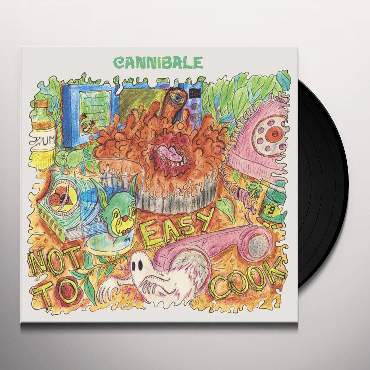 CANNIBALE Not Easy to Cook Vinyl Record