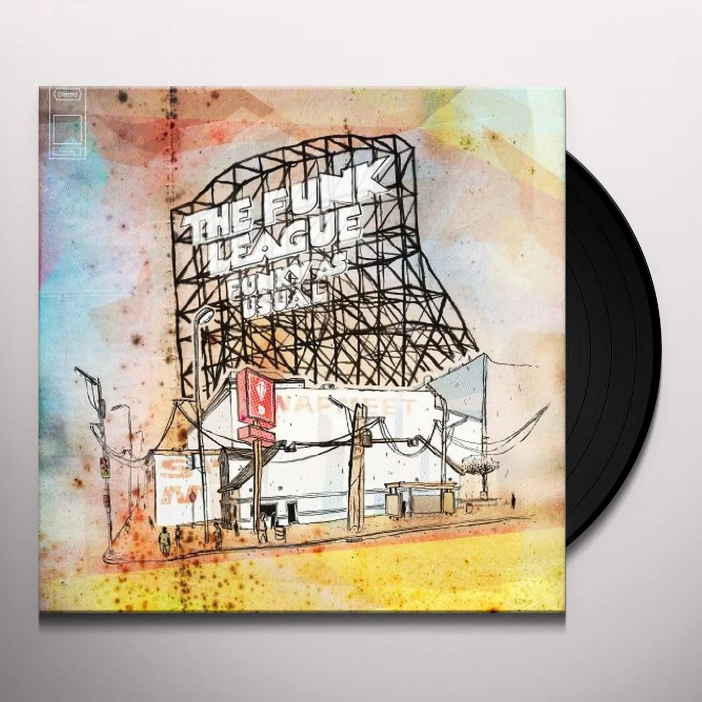 The Funk League FUNKY AS USUAL Vinyl Record