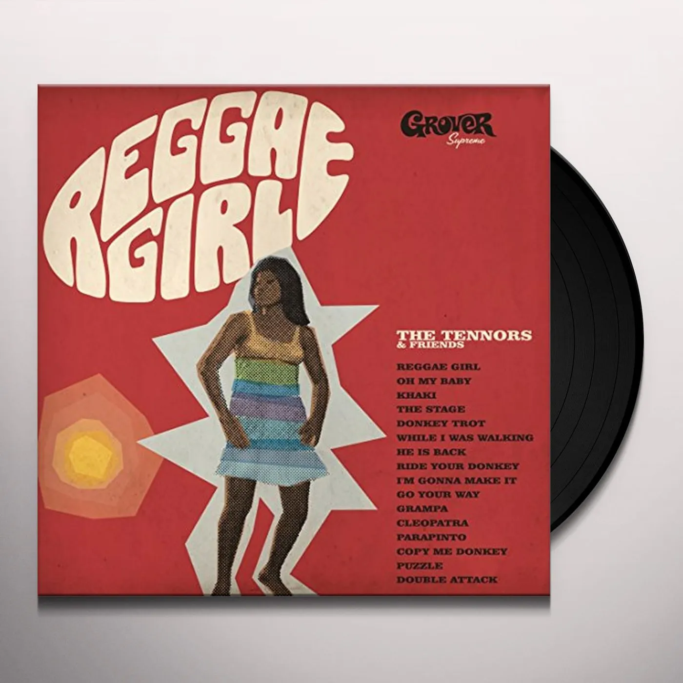 TENNORS & FRIENDS Reggae Girl Vinyl Record