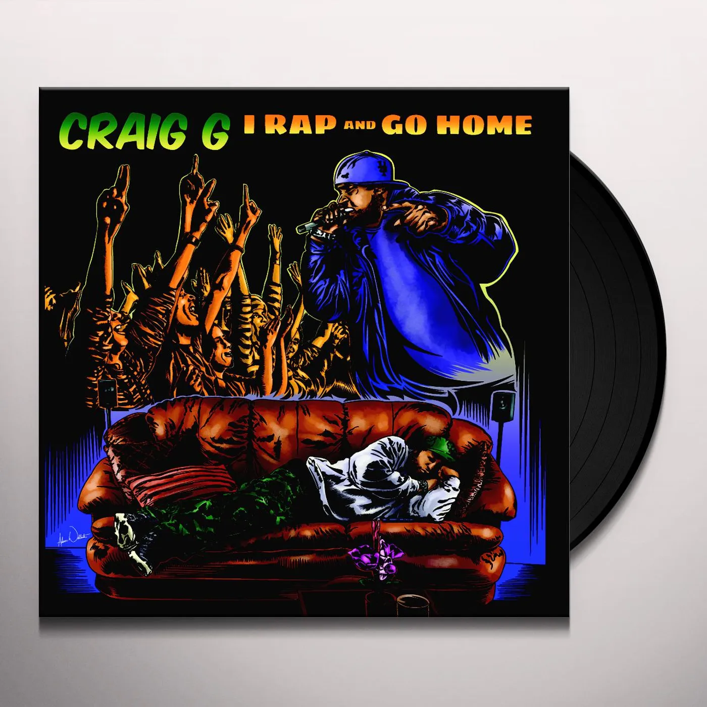 Craig G I Rap And Go Home Vinyl Record
