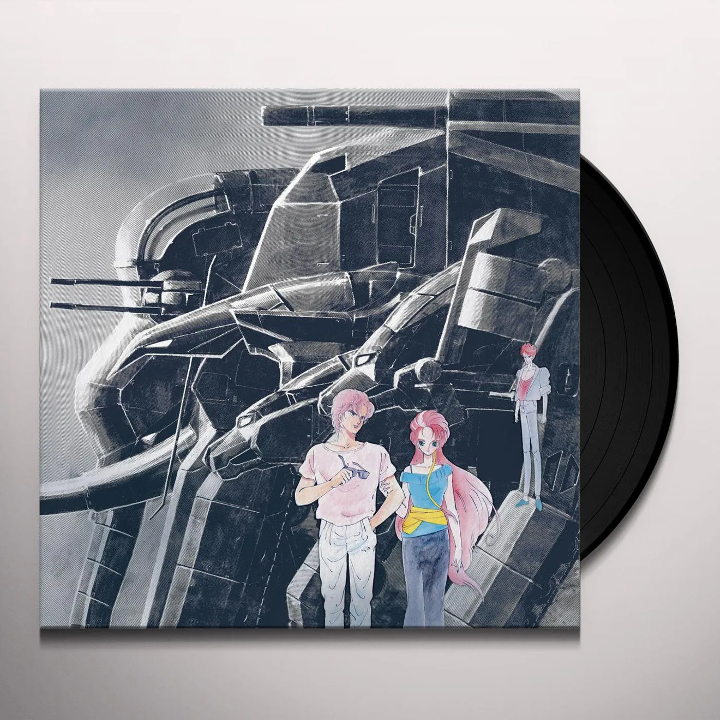 Osamu Totsuka God Bless The Machine Dancouga BGM Collection 1 (Original Soundtrack) Vinyl Record