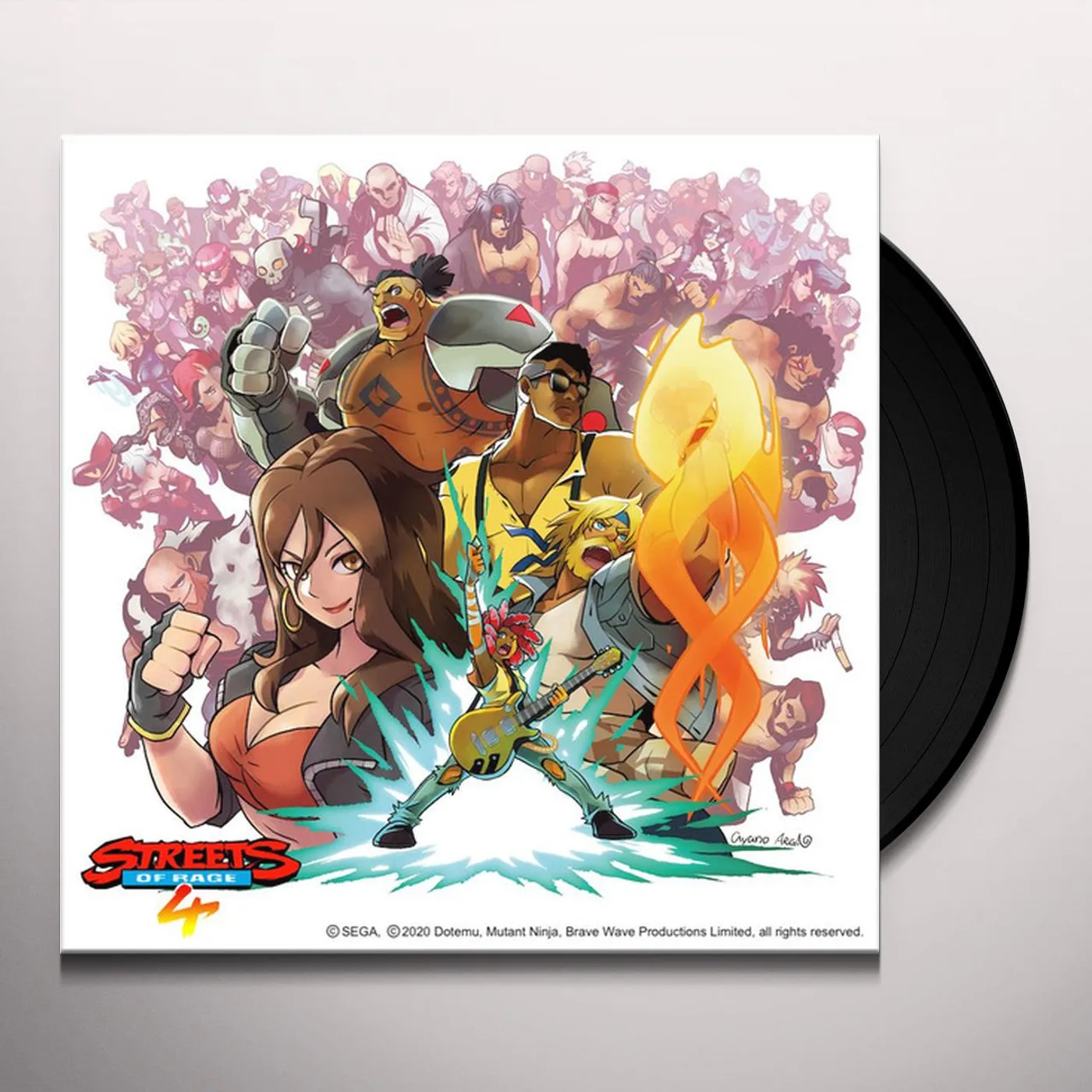 STREETS OF RAGE 4 - THE DEFINITIVE SOUNDTRACK Vinyl Record