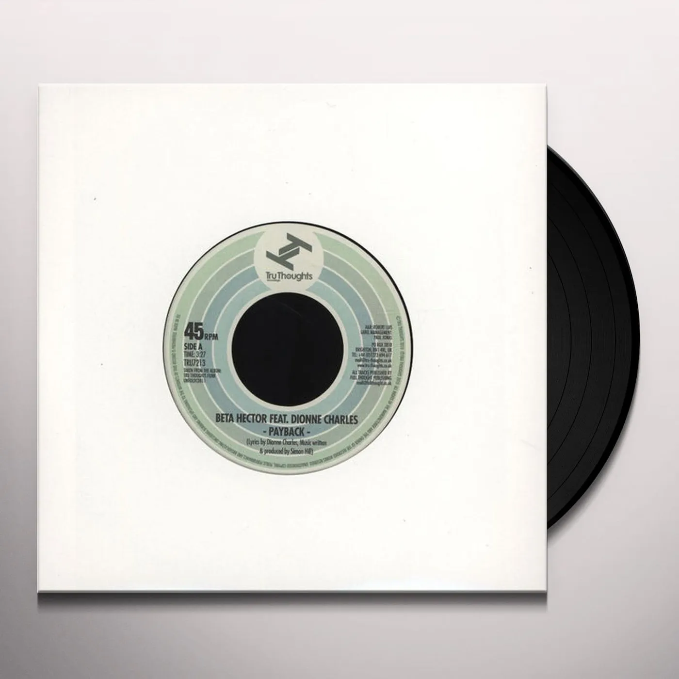 Beta Hector Feat. Dionne Charles PAYBACK Vinyl Record