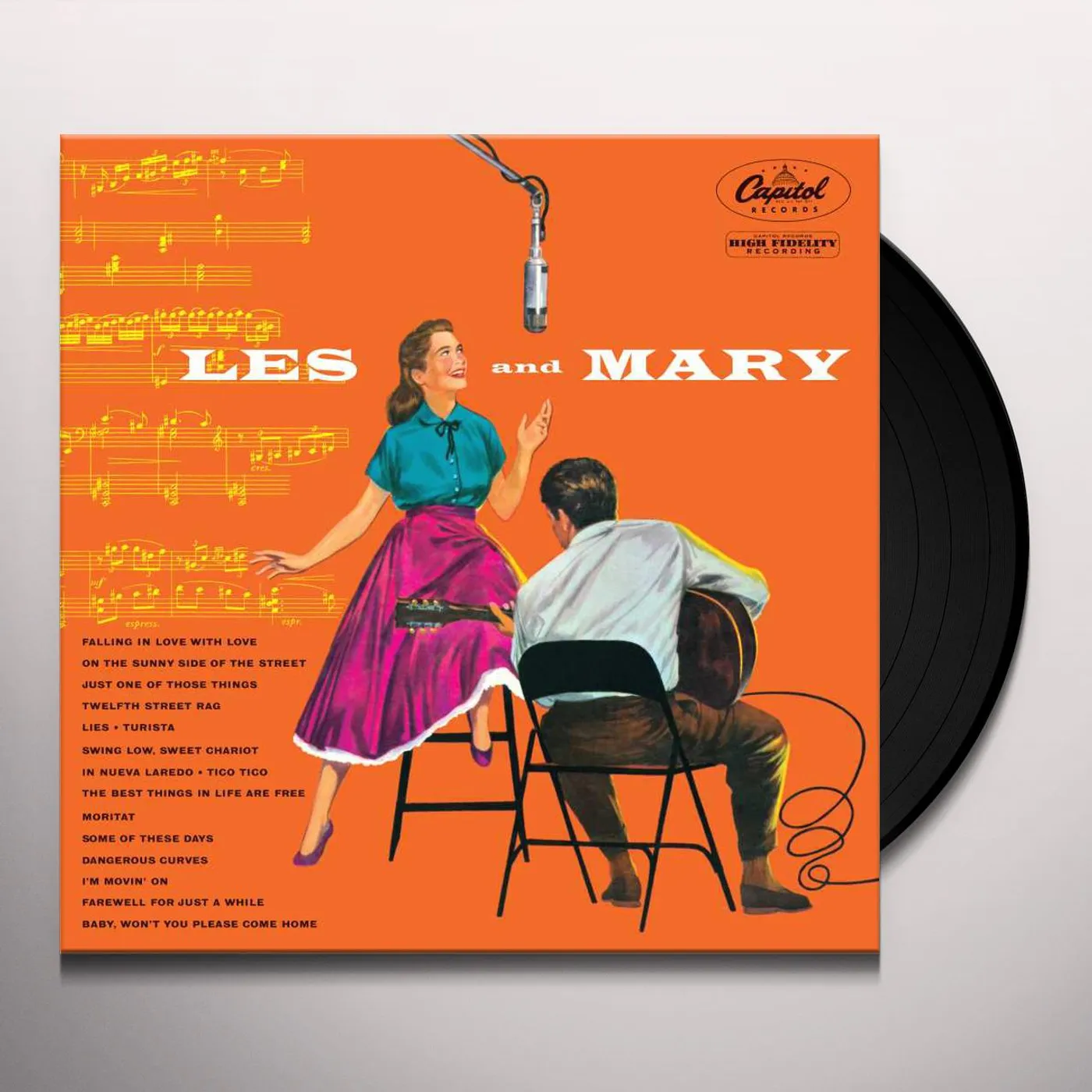 Les Paul & Mary Ford Les And Mary Vinyl Record