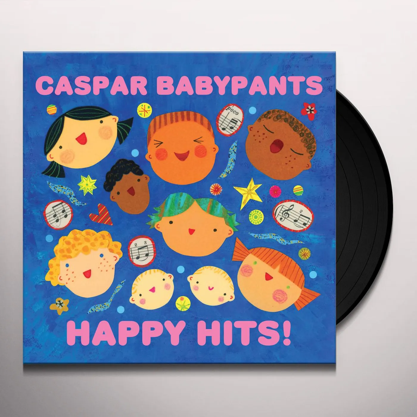 Caspar Babypants HAPPY HITS! Vinyl Record