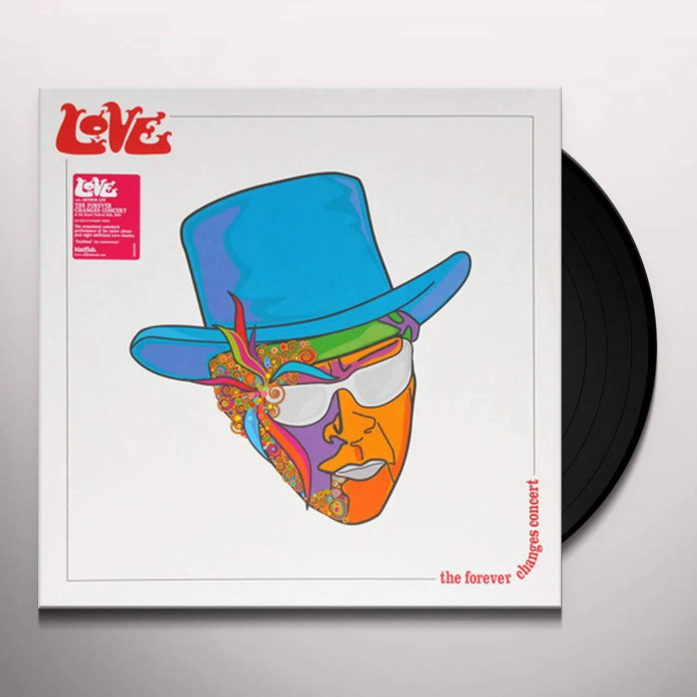 Love FOREVER CHANGES LIVE Vinyl Record