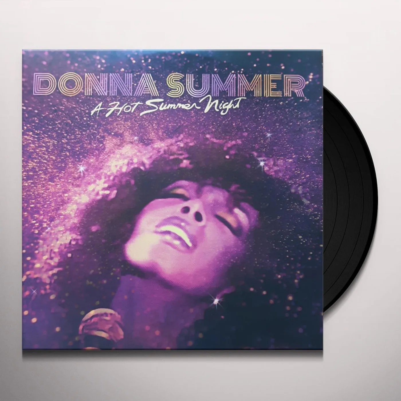 Donna Summer HOT SUMMER NIGHT (180G/PURPLE VINYL) Vinyl Record