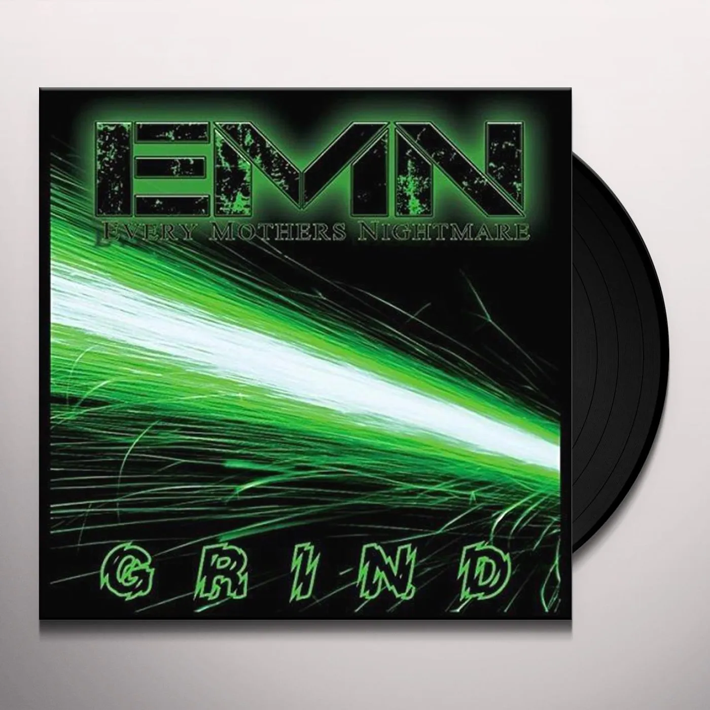 Every Mother's Nightmare GRIND - GREEN Vinyl Record