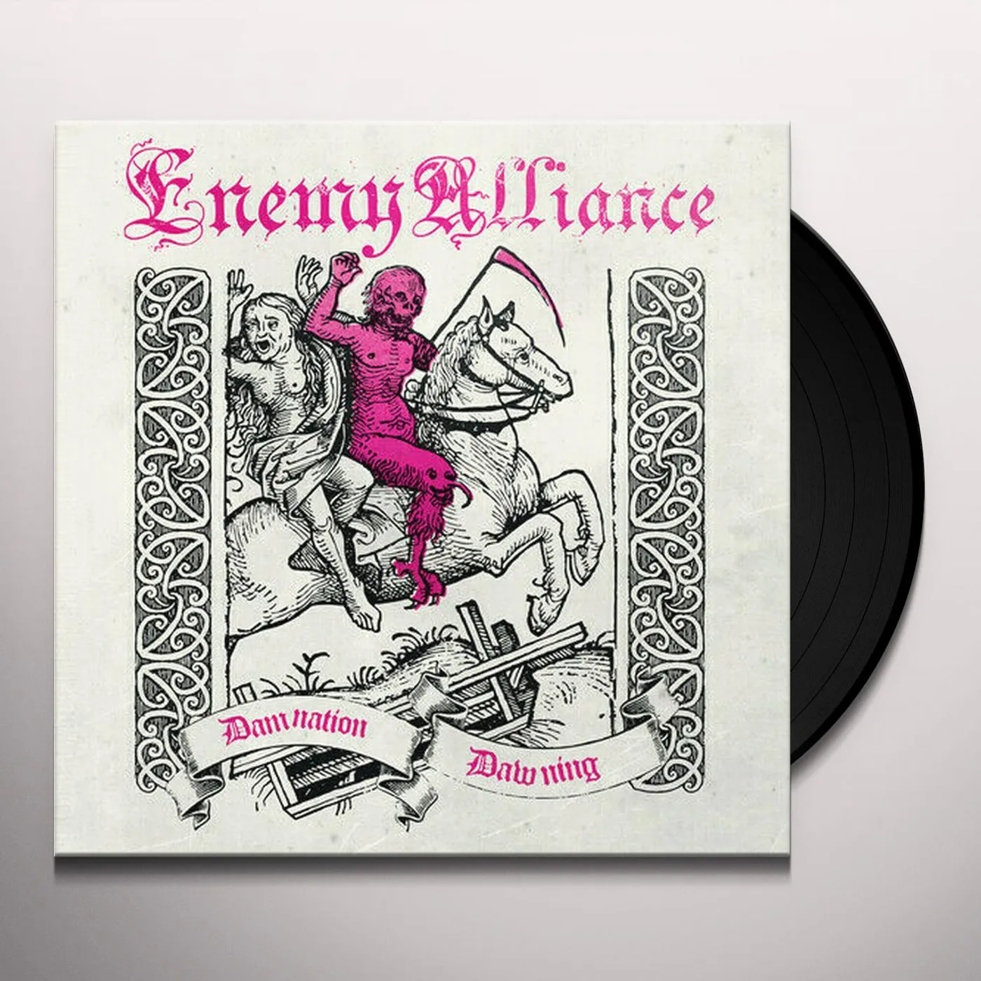 Enemy Alliance DAMNATION DAWNING (ROSA VINYL) Vinyl Record