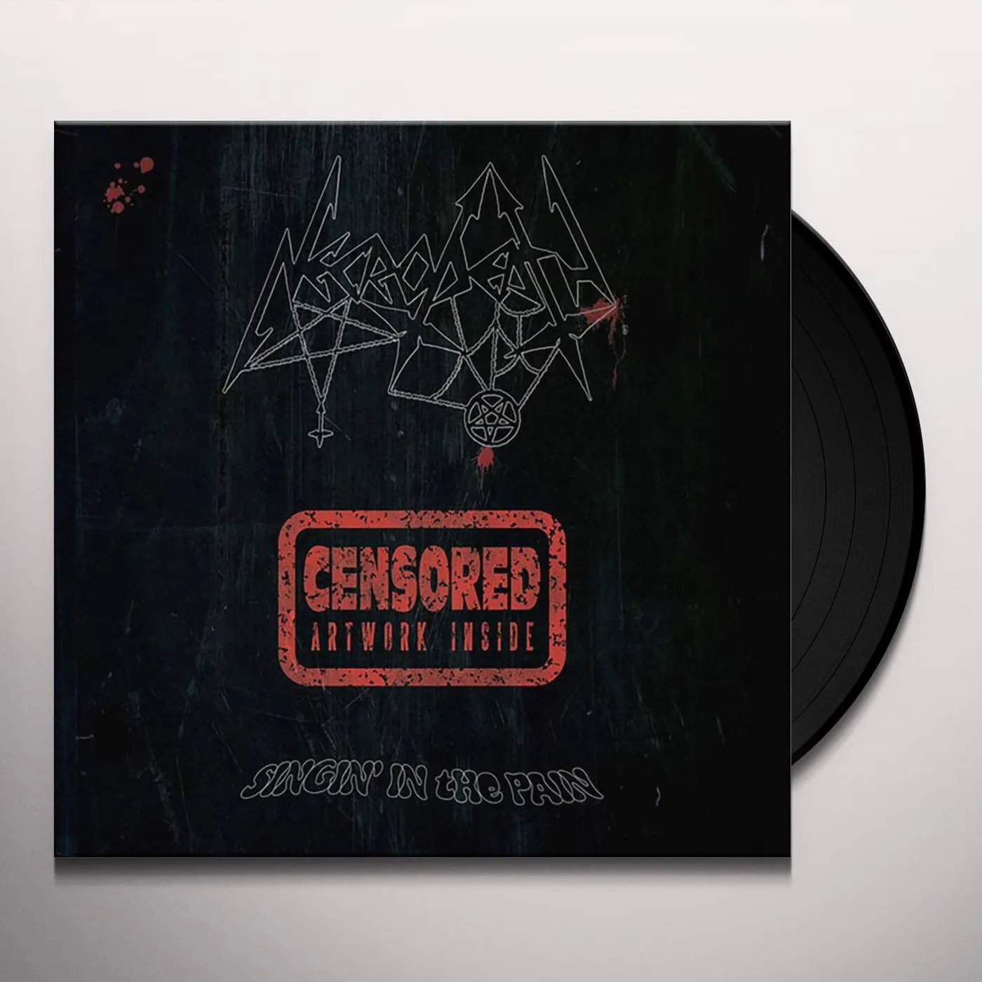 Necrodeath SINGIN IN THE PAIN Vinyl Record