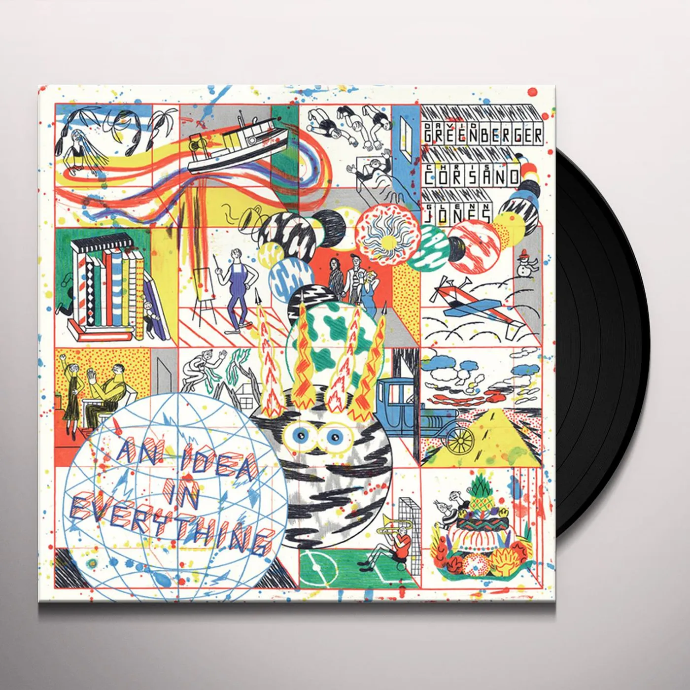 David Greenberger / Glenn Jones / Chris Corsano An Idea In Everything Vinyl Record