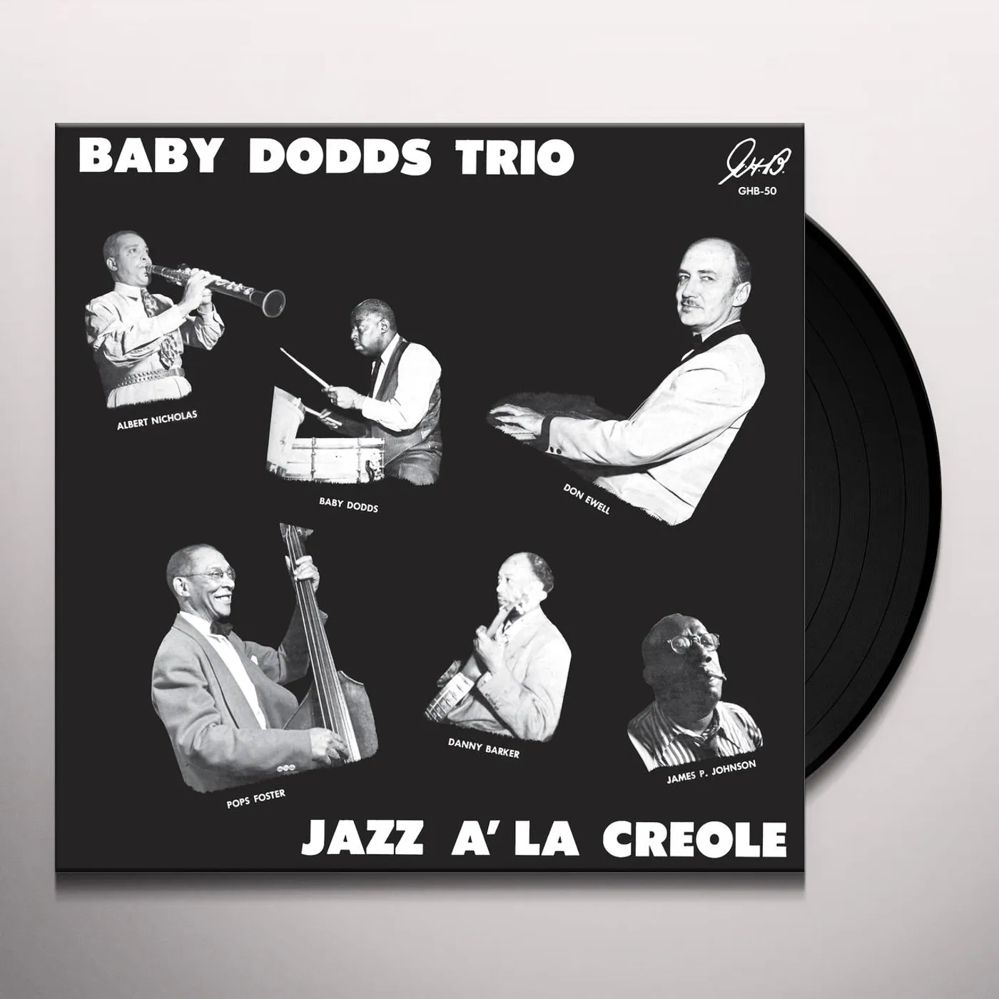 Baby Dodds Trio JAZZ A LA CREOLE Vinyl Record