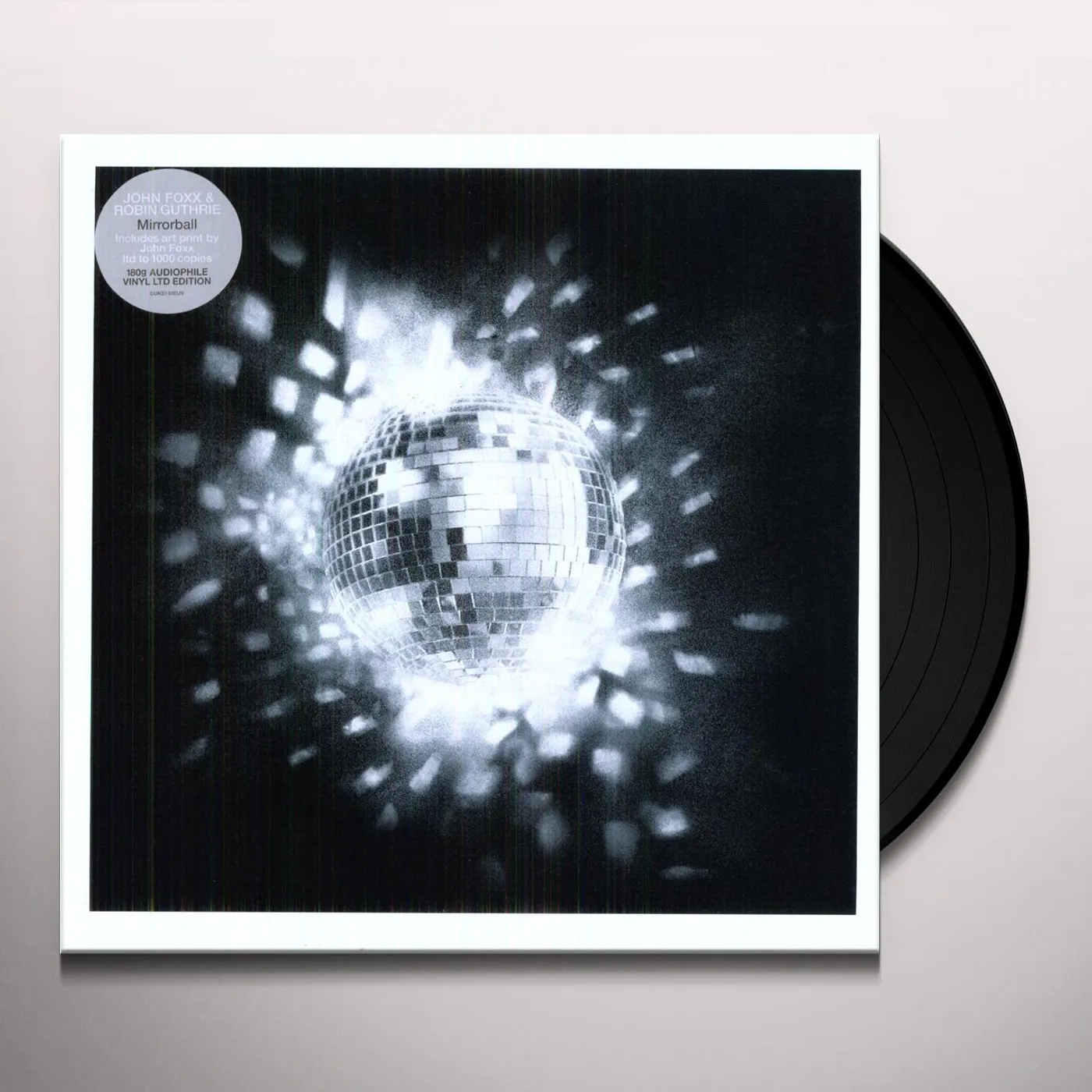 John Foxx and Robin Guthrie Mirrorball Vinyl Record