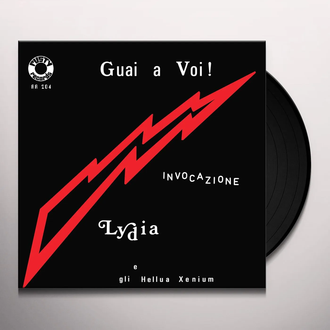 Lydia E Gli Hellua Xenium GUAI A VOI! / INVOCAZIONE Vinyl Record
