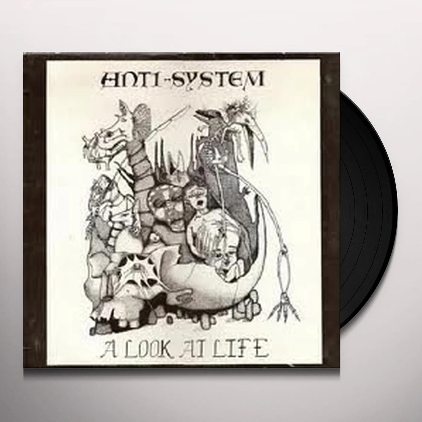 Anti-System LOOK AT LIFE & 82 DEMO Vinyl Record