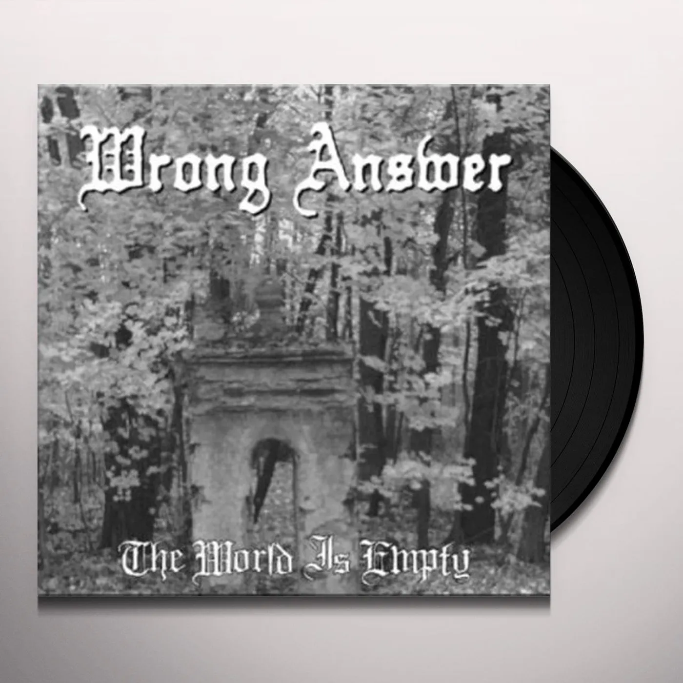 Wrong Answer WORLD IS EMPTY Vinyl Record