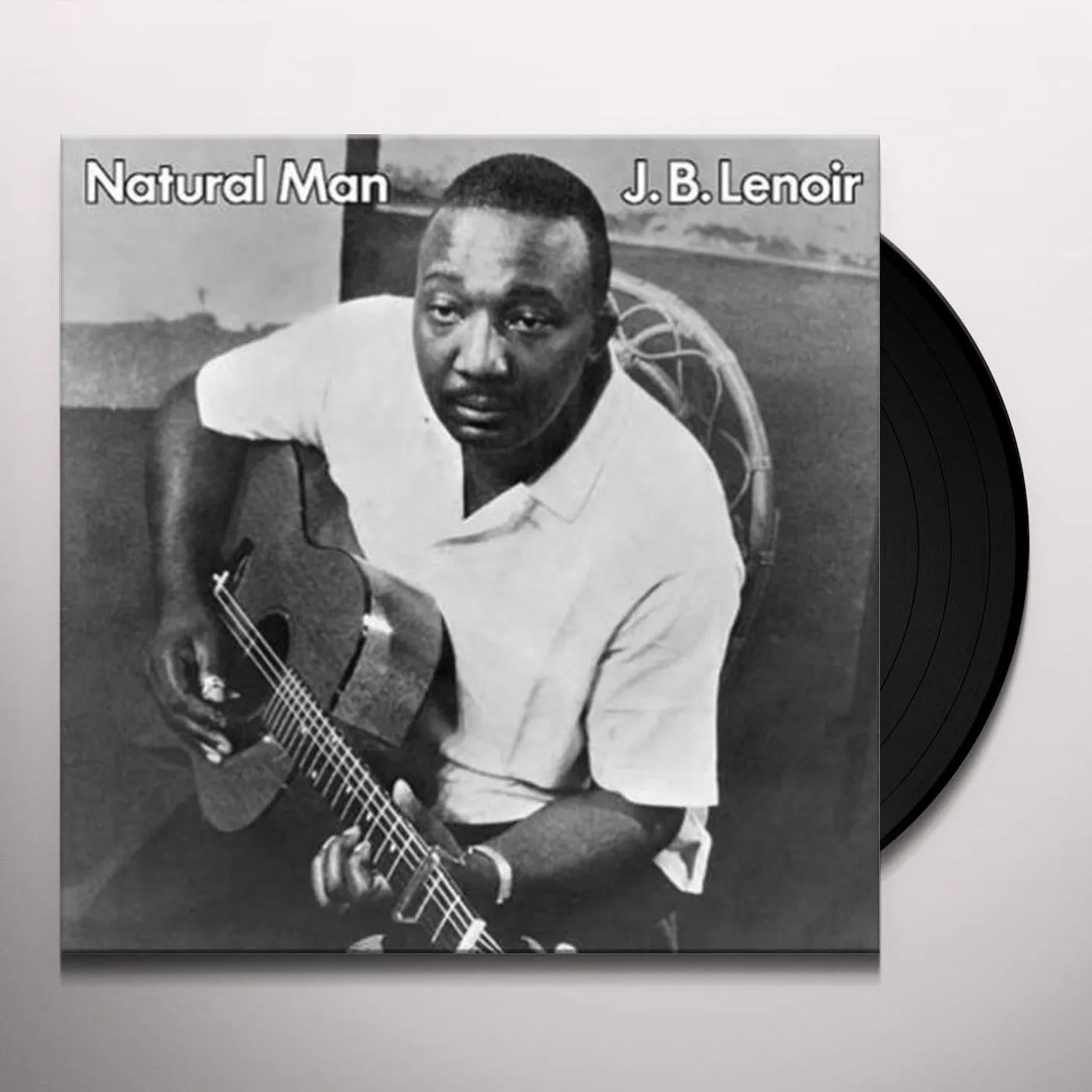 J.B. Lenoir NATURAL MAN Vinyl Record