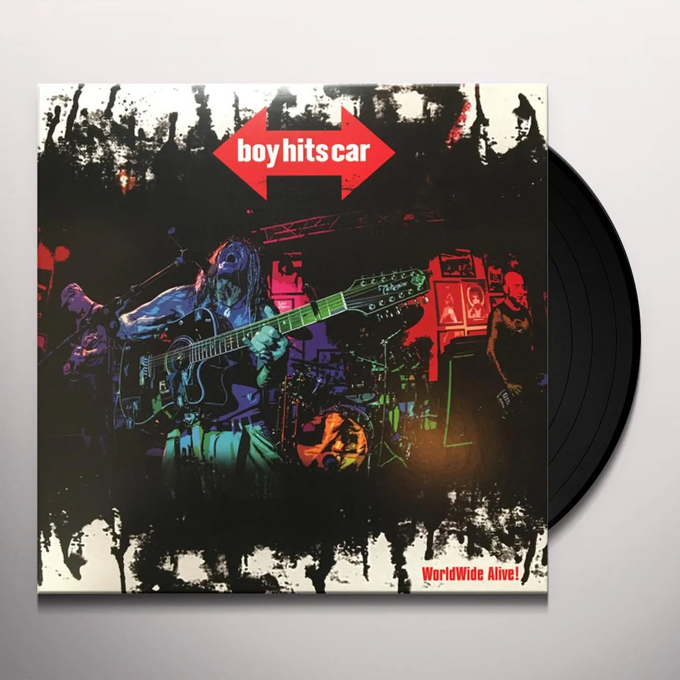 Boy Hits Car Worldwide Alive Vinyl Record