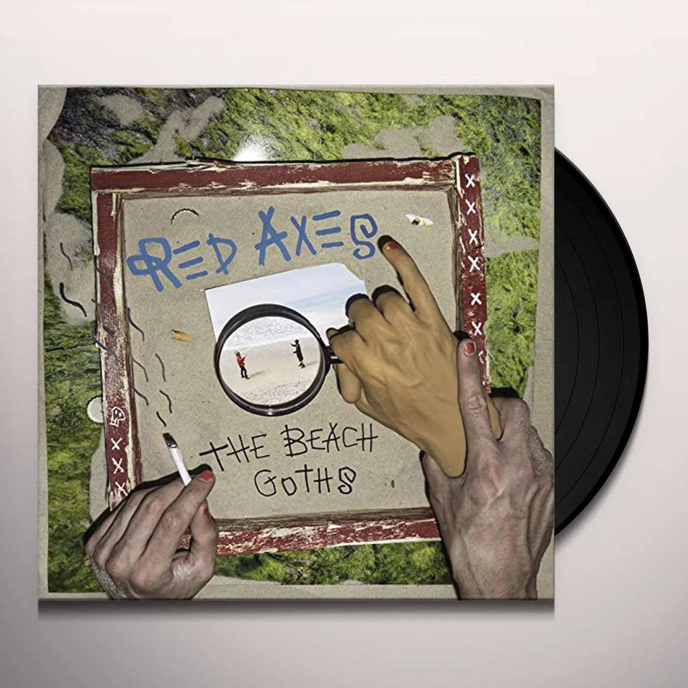 Red Axes BEACH GOTHS Vinyl Record