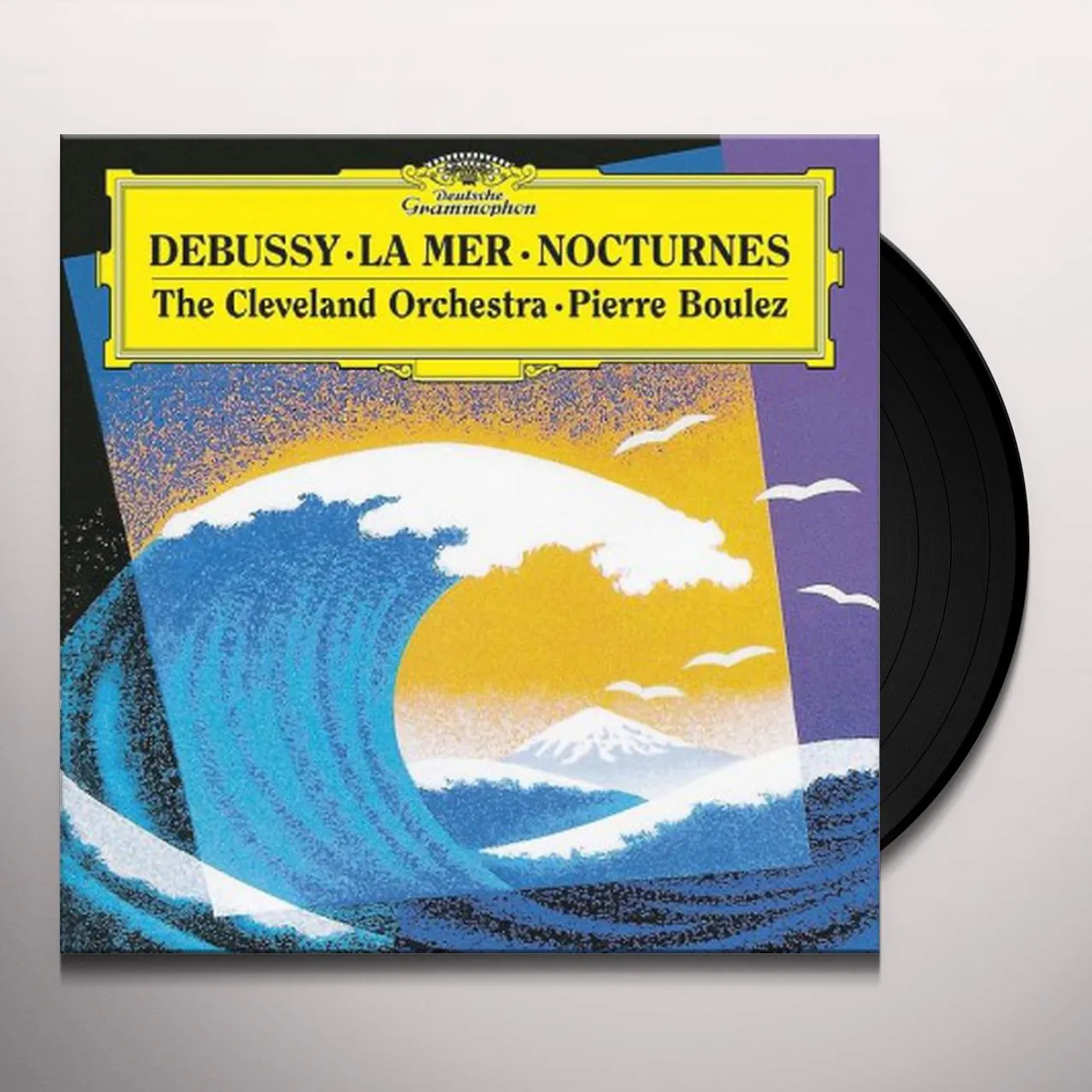 Debussy / Cleveland Orchestra / Boulez LA MER L 109 / NOCTURNES L 91 Vinyl Record
