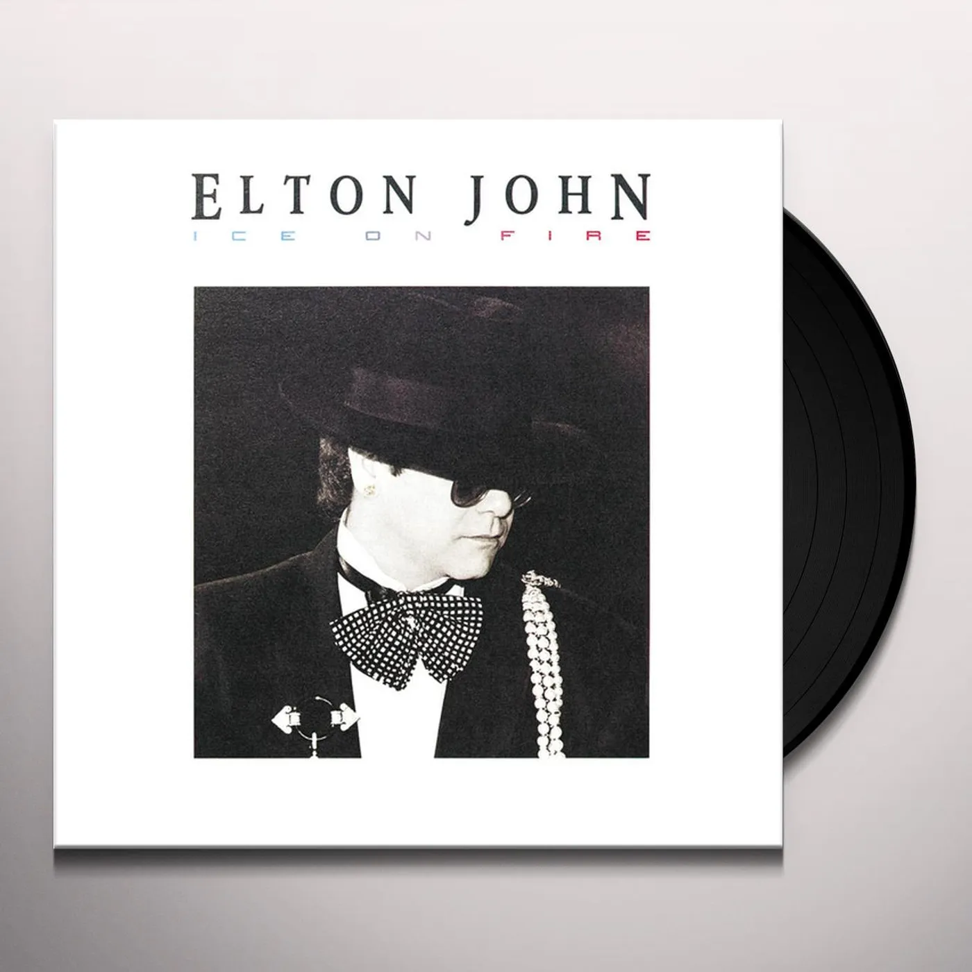Elton John Ice On Fire Vinyl Record