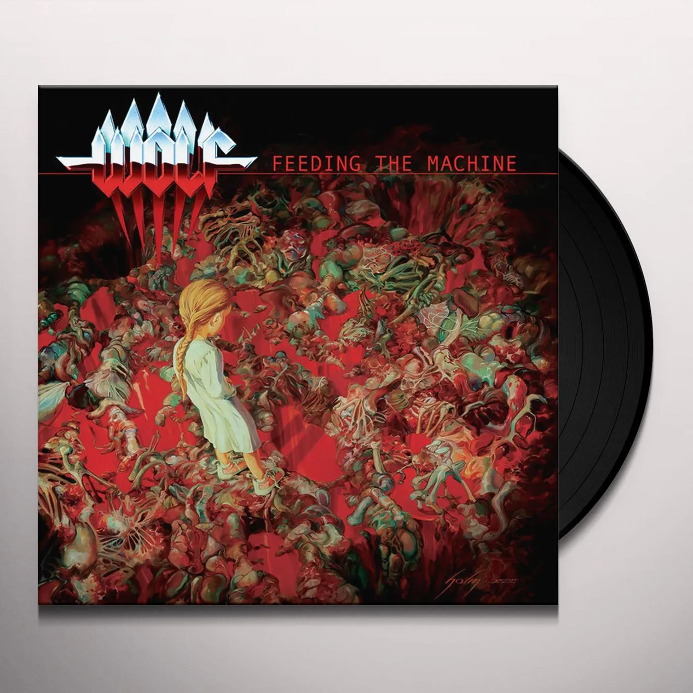 Wolf Feeding the Machine Vinyl Record