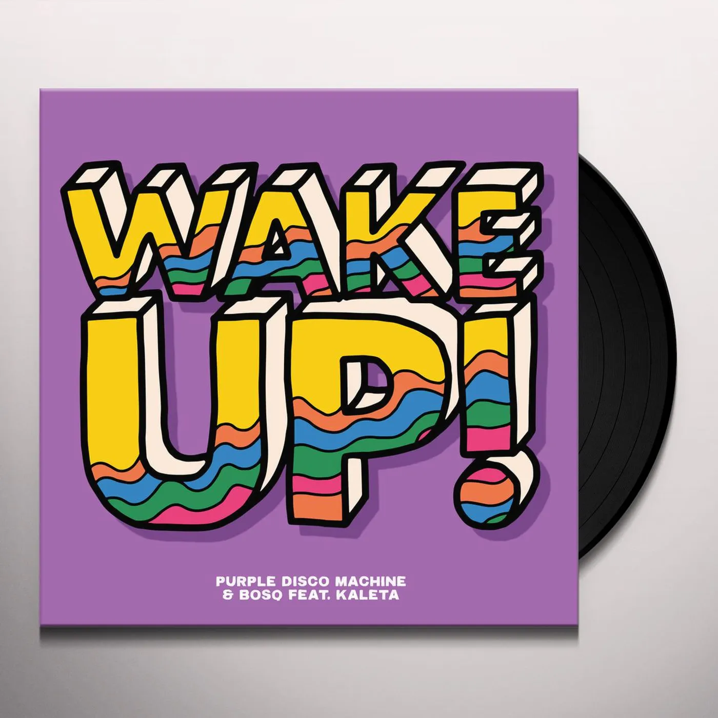 Purple Disco Machine / Bosq WAKE UP Vinyl Record