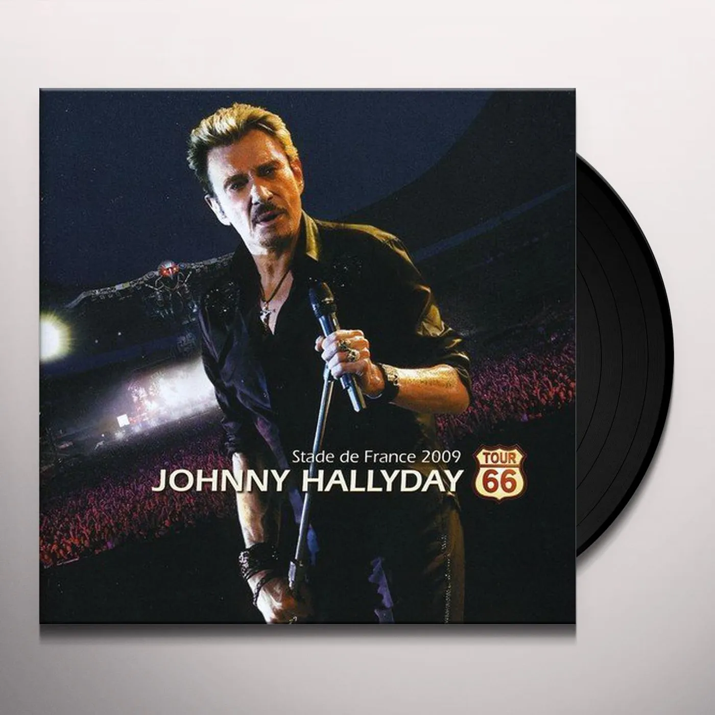 Johnny Hallyday TOUR 66: LIVE AU STADE DE FRANCE 2009 Vinyl Record