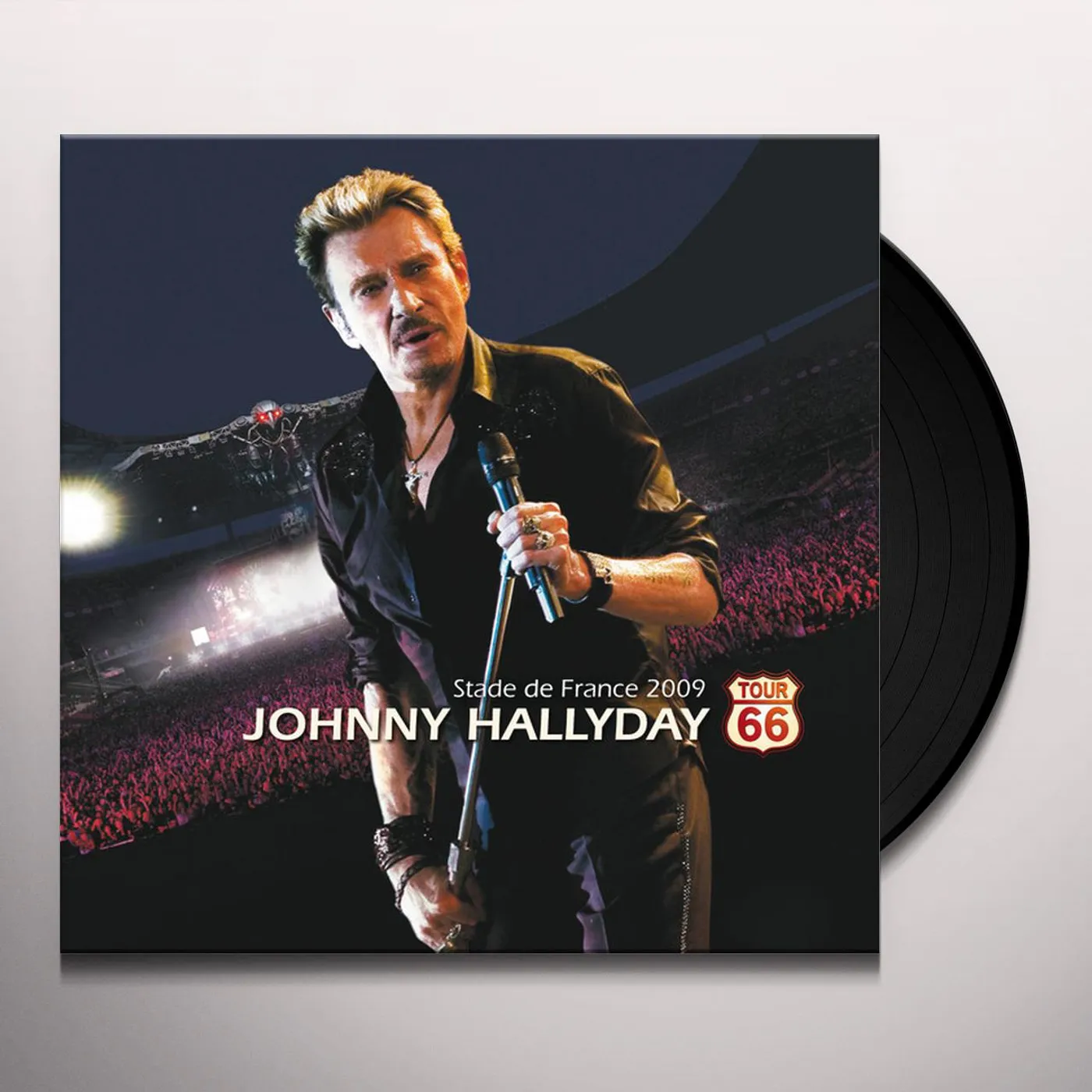 Johnny Hallyday TOUR 66: STADE DE FRANCE 2009 Vinyl Record