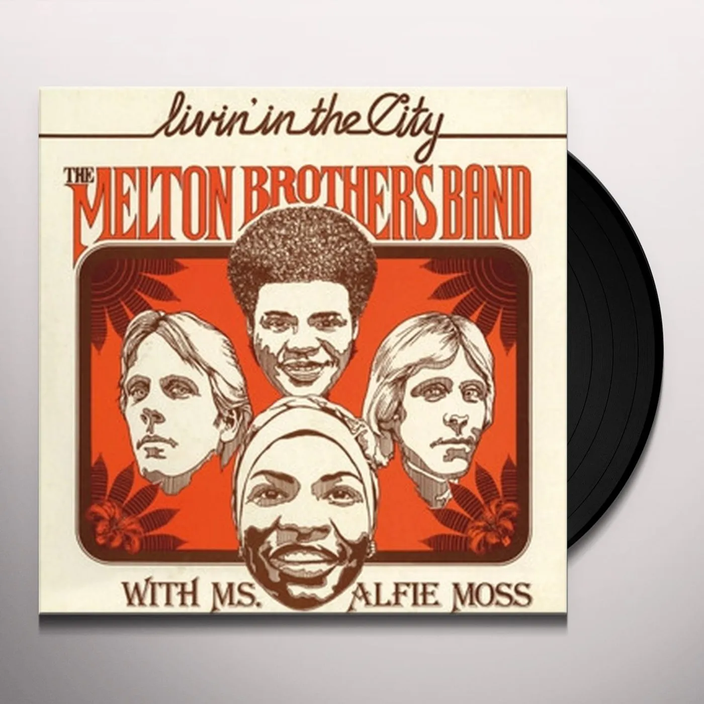 Alfie Melton Bros Band / Moss LIVIN IN THE CITY Vinyl Record