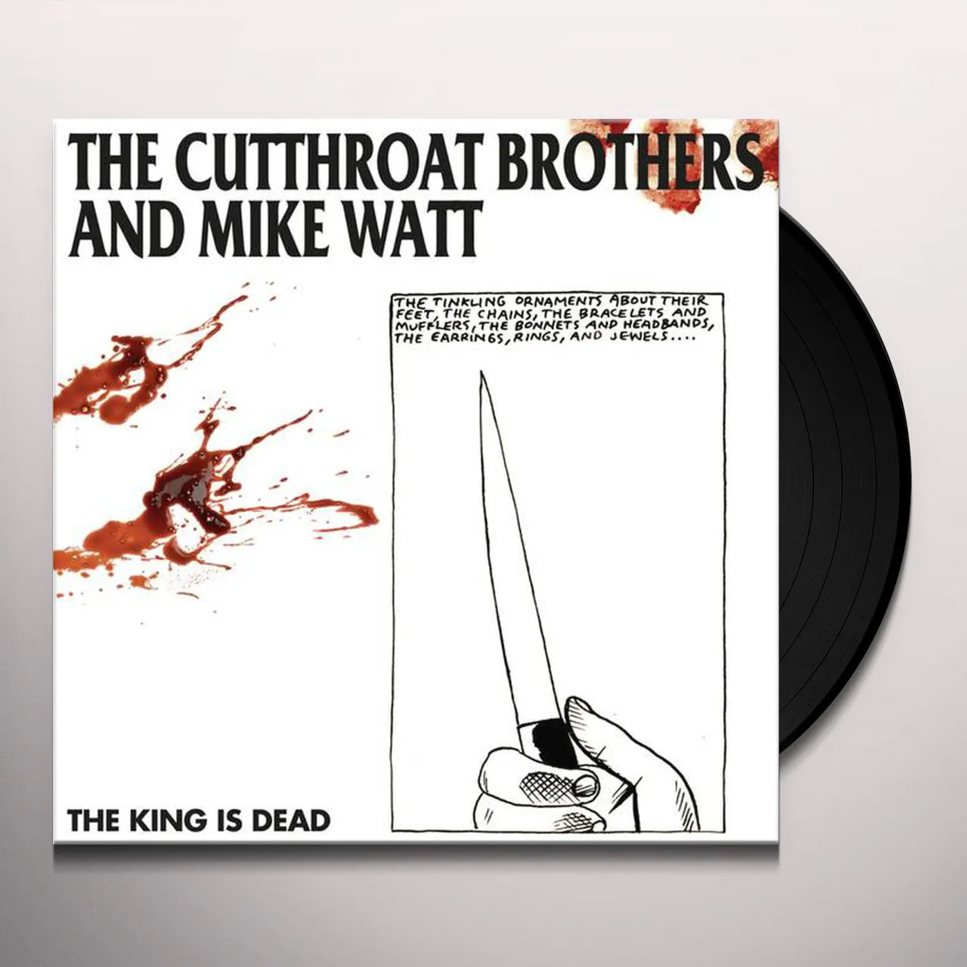 Cutthroat Brothers / Mike Watt KING IS DEAD Vinyl Record