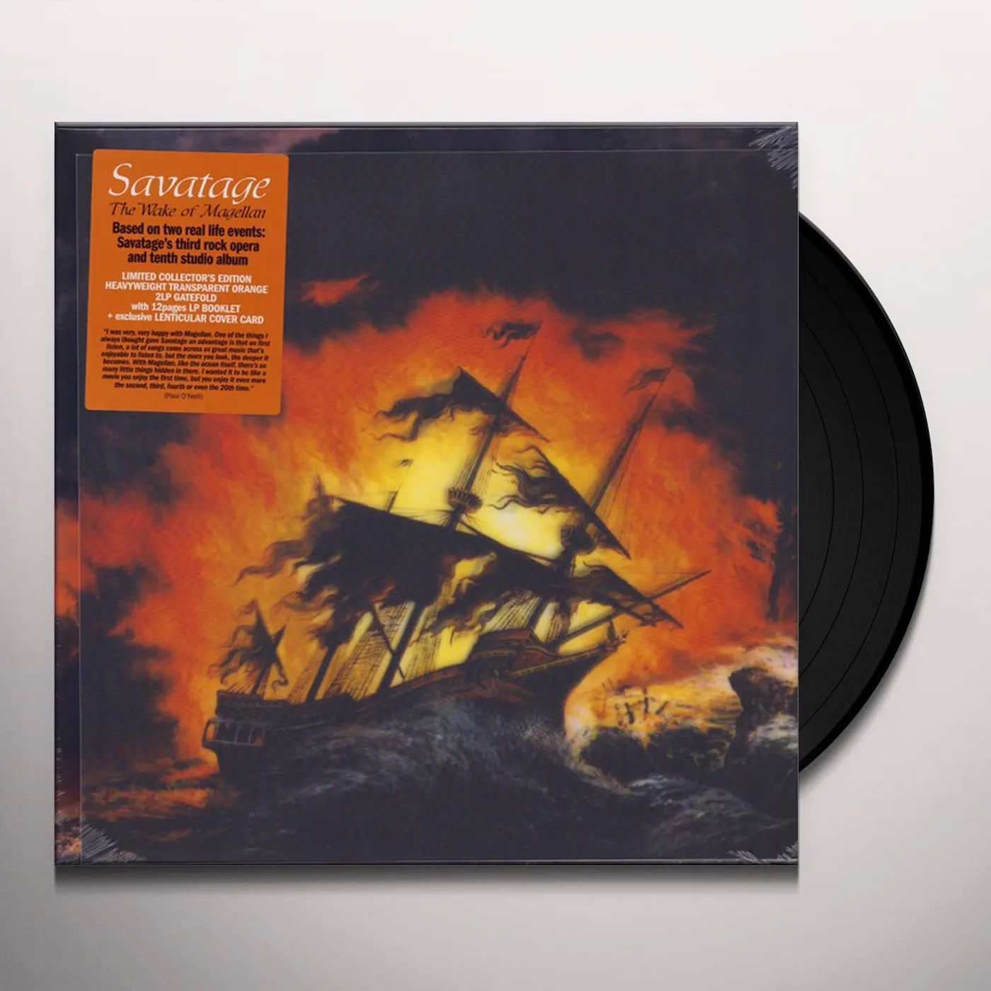 Savatage WAKE OF MAGELLAN Vinyl Record